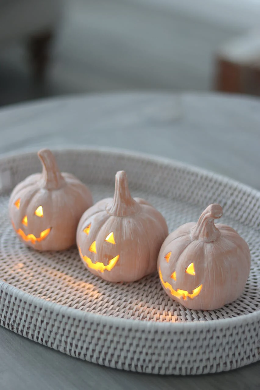 3 Mini Jack O Lanterns - Image 3