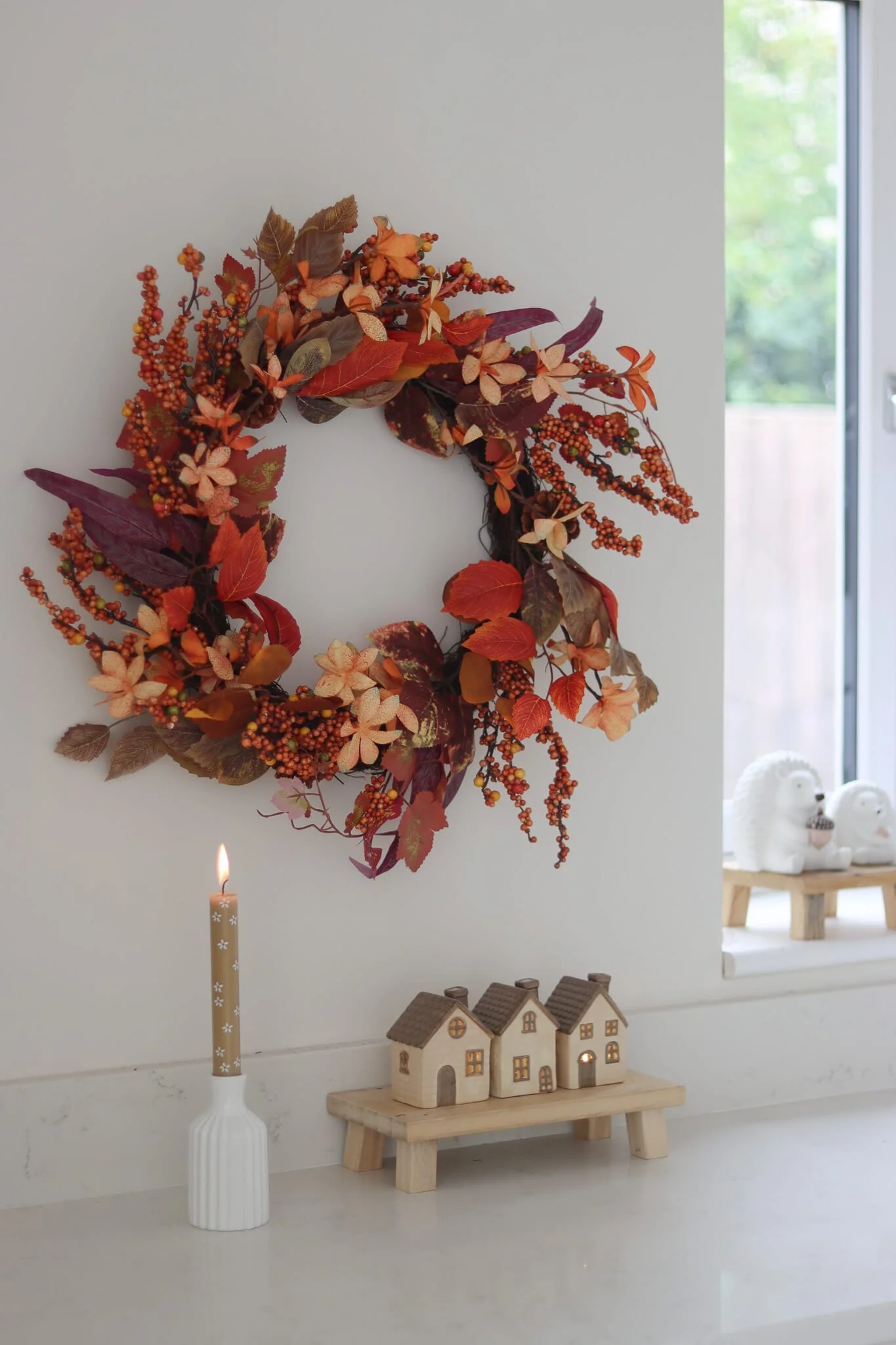 Autumn Wreath - Pine Cones - Image 4