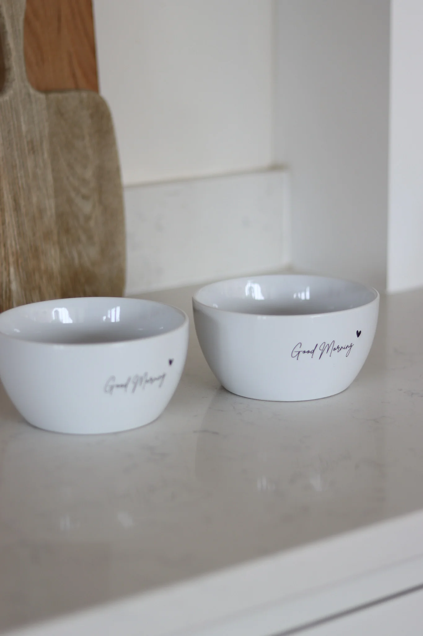 Ceramic Bowl Set – 2 Piece – Good Morning - Image 3