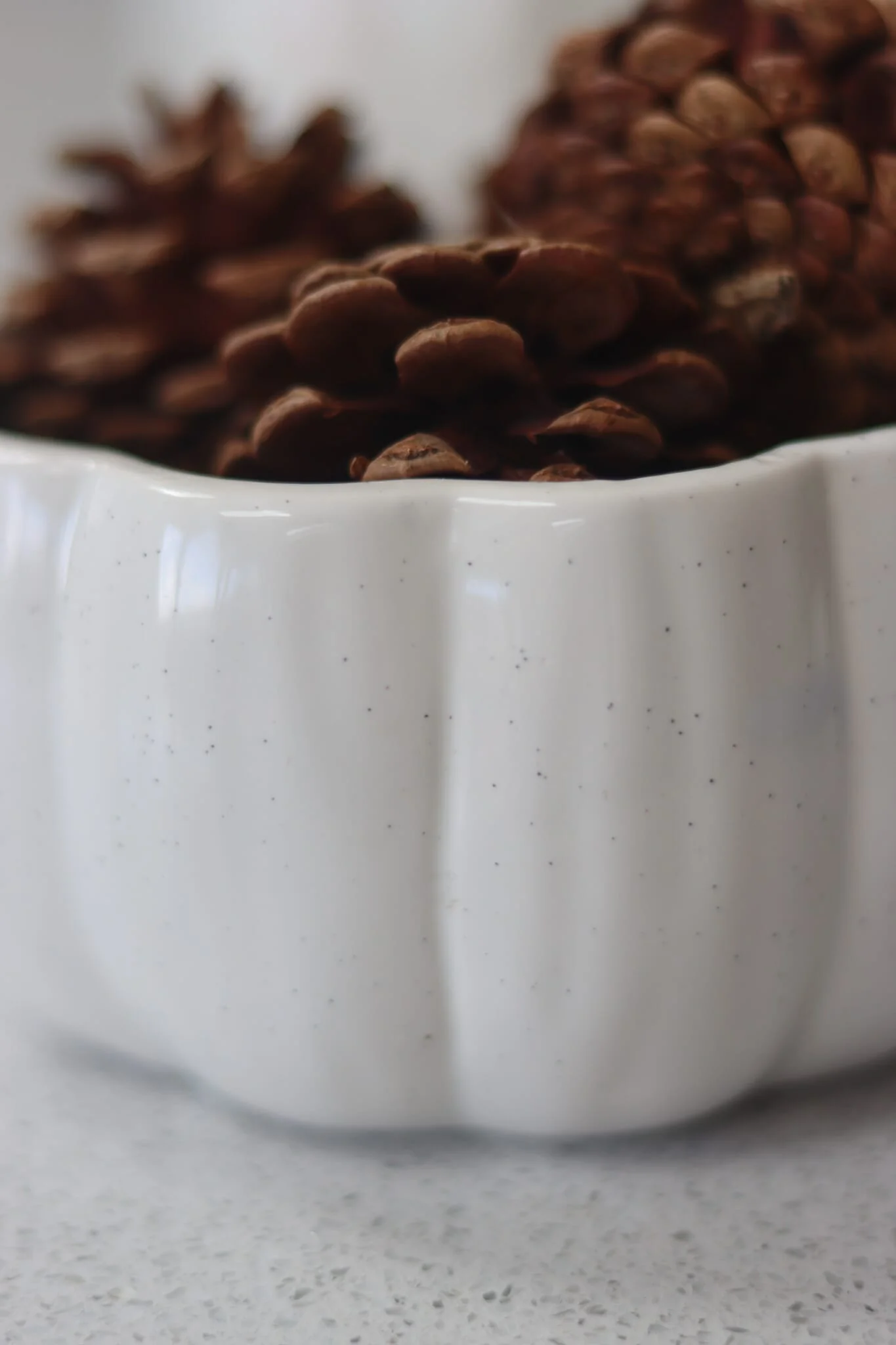 Ceramic Pumpkin Bowl - Speckled - Image 3