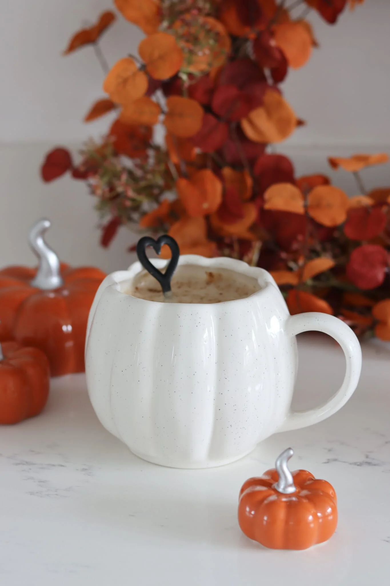 Ceramic Pumpkin Family - Autumnal Orange - Image 3