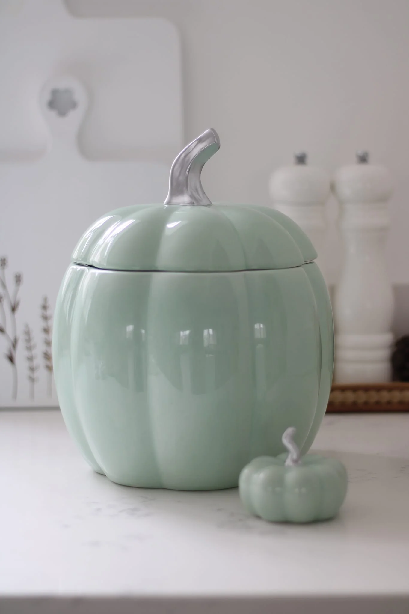 Ceramic Pumpkin Jar - Green Bundle - Image 4