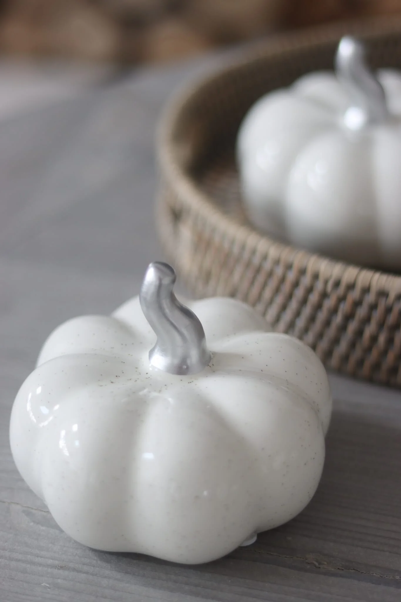 Ceramic Pumpkin Speckled - Medium 2PC - Image 4