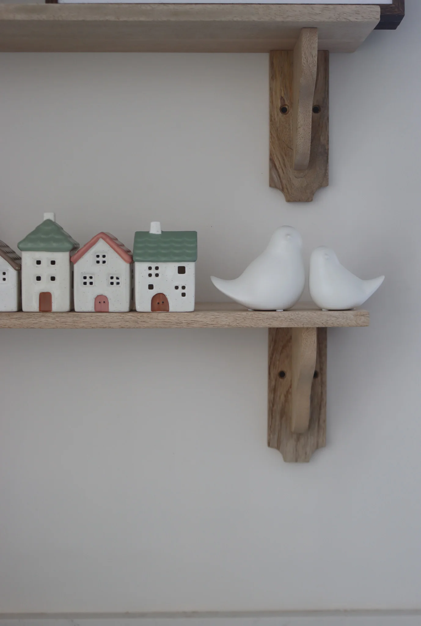 Set of 2 Ceramic Birds