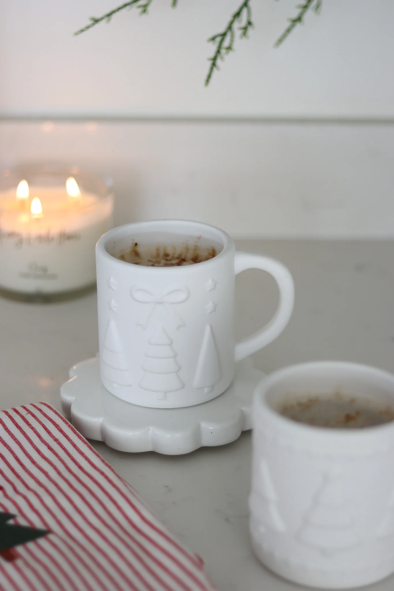 Set of 2 Tree/Star Christmas Mug - Image 5