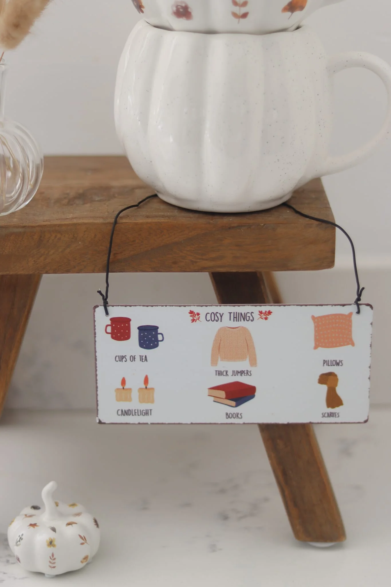 Cosy Things Mini Metal Sign - Image 4