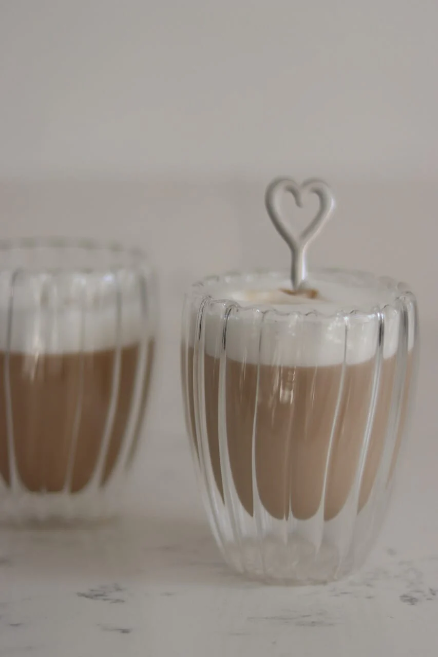 Double Walled Coffee Glasses - Bubble - Image 3