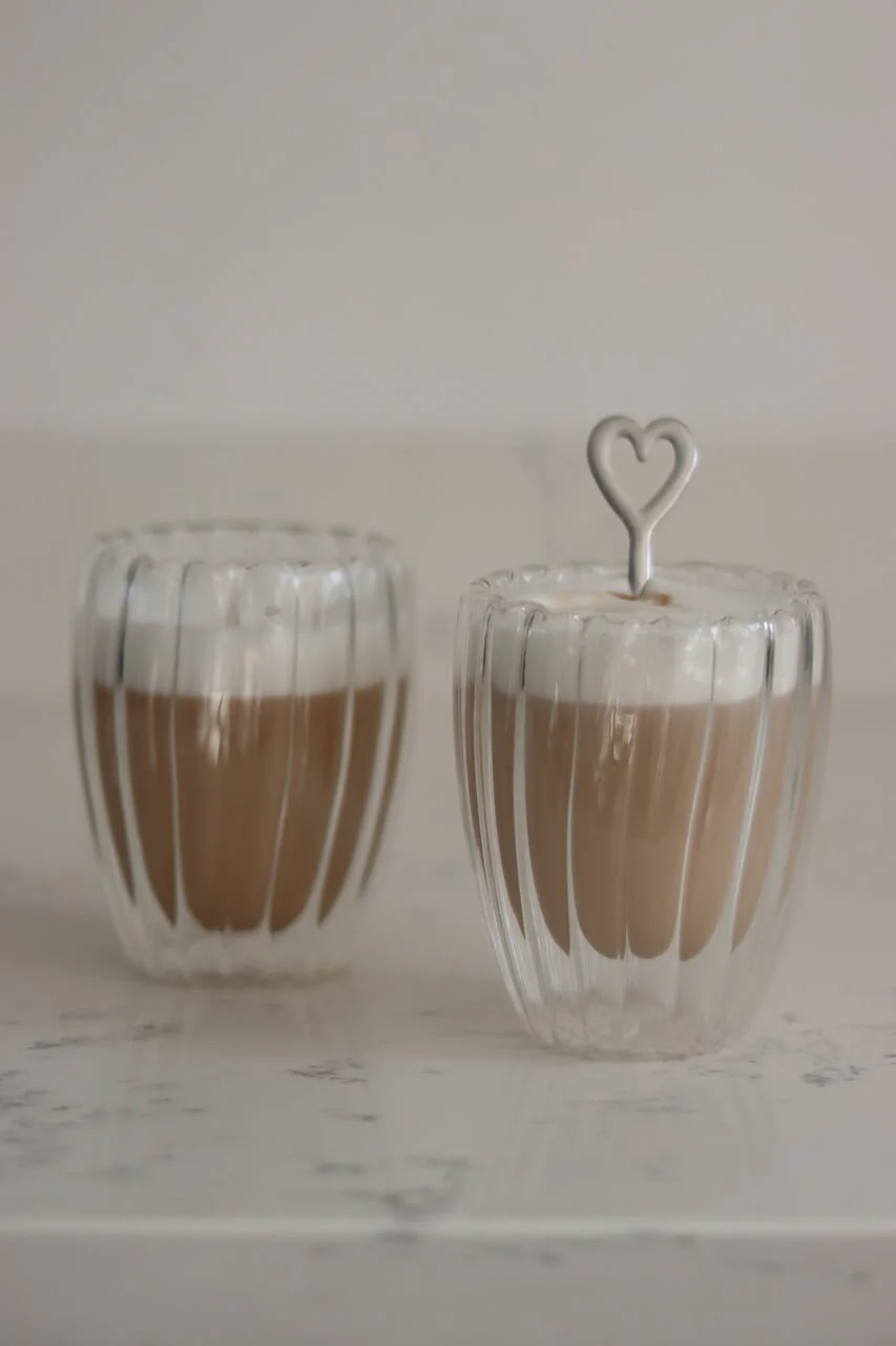 Double Walled Coffee Glasses - Bubble - Image 4