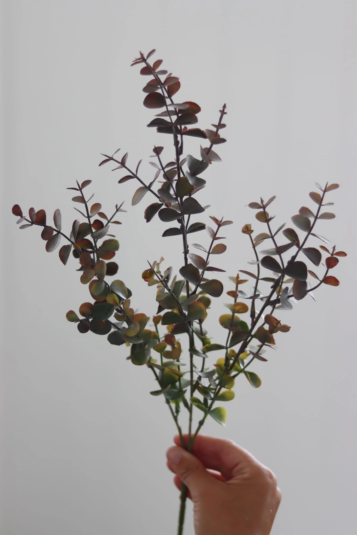 Faux Flowers - Eucalyptus Spray/Purple - Image 4