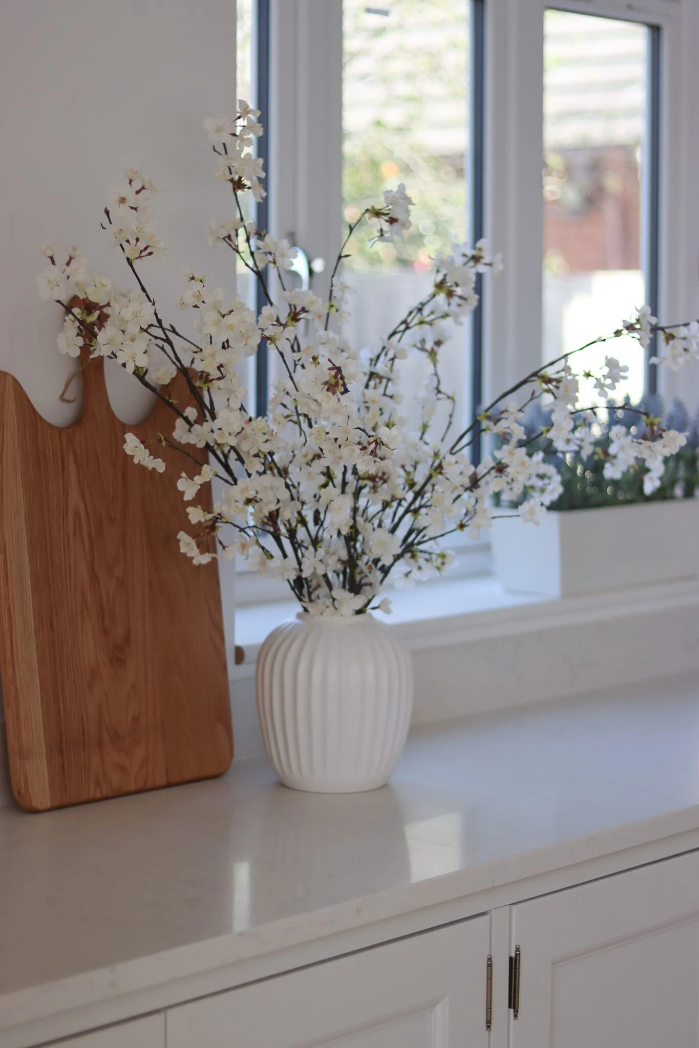 Faux flowers - Cherry Blossom Spray - Image 3
