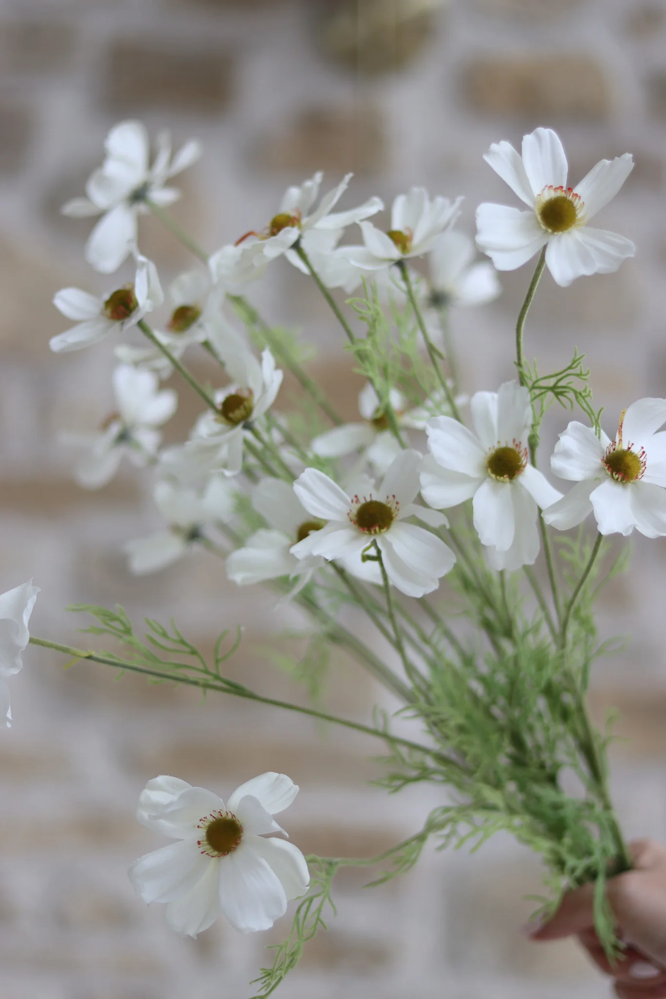 Faux Flowers  - Cosmos Spray - Image 3