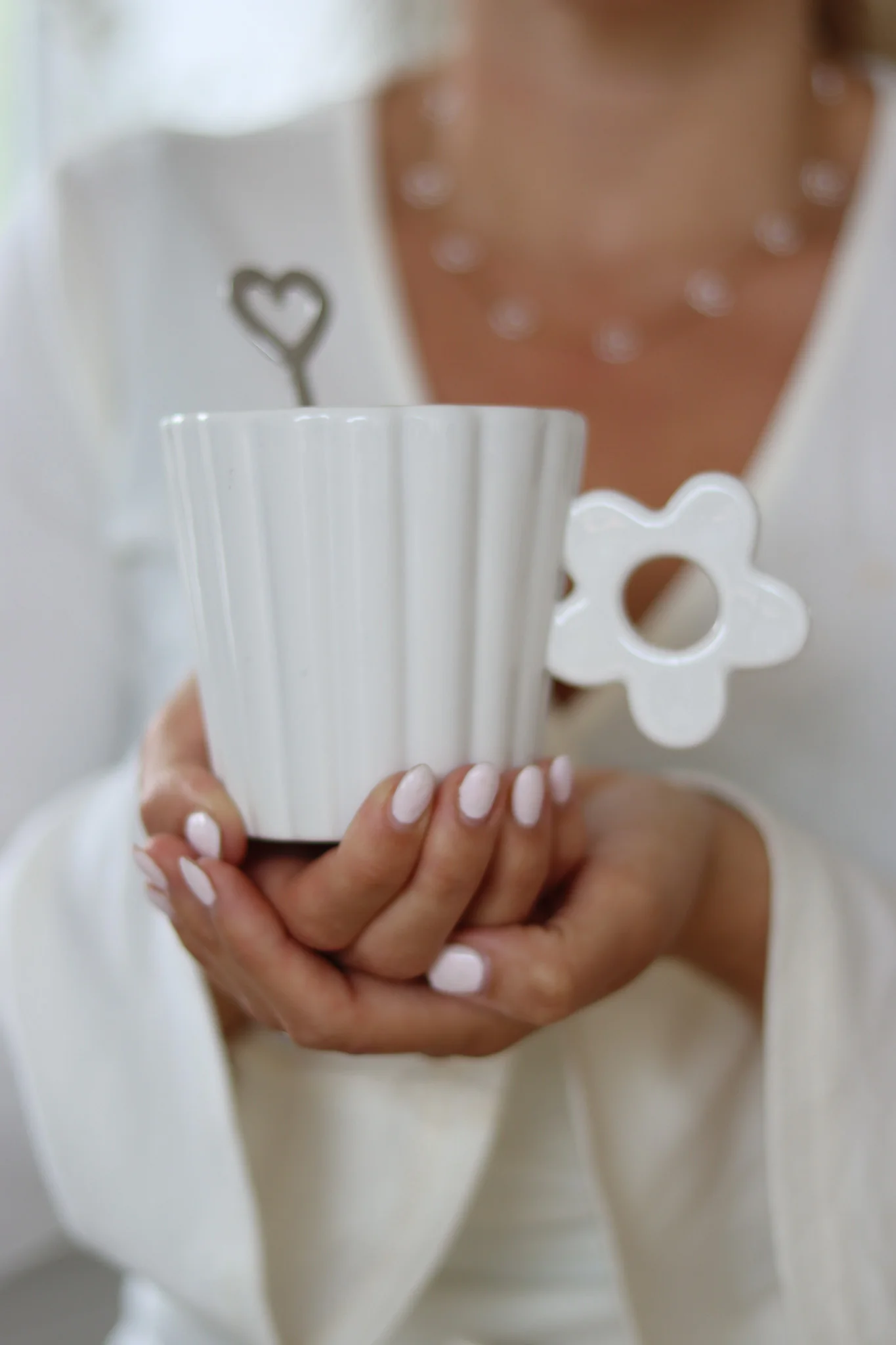 Flower Handled Spring Mug