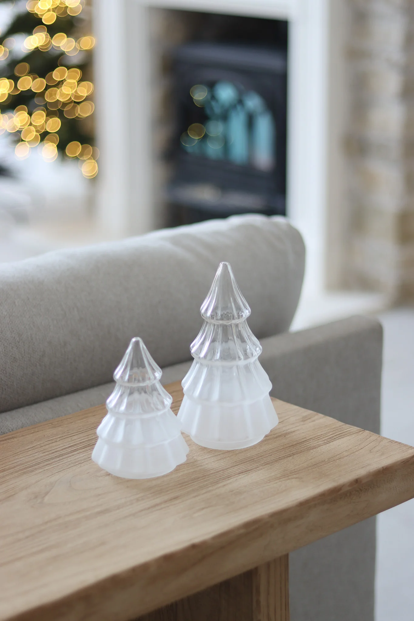 Frosted Glass Tree Set - Image 2
