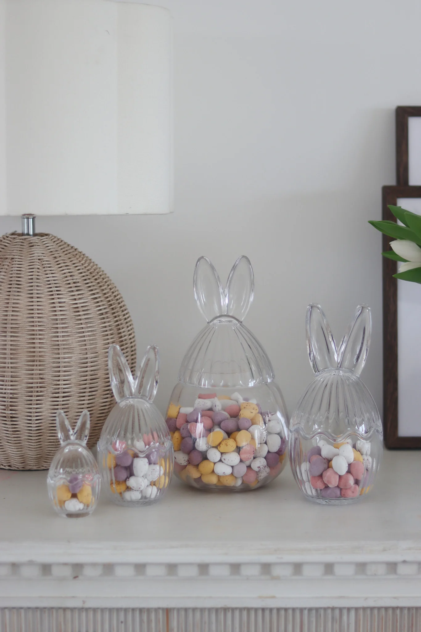 Glass Bunny Jar Bundle – Fluted - Image 2