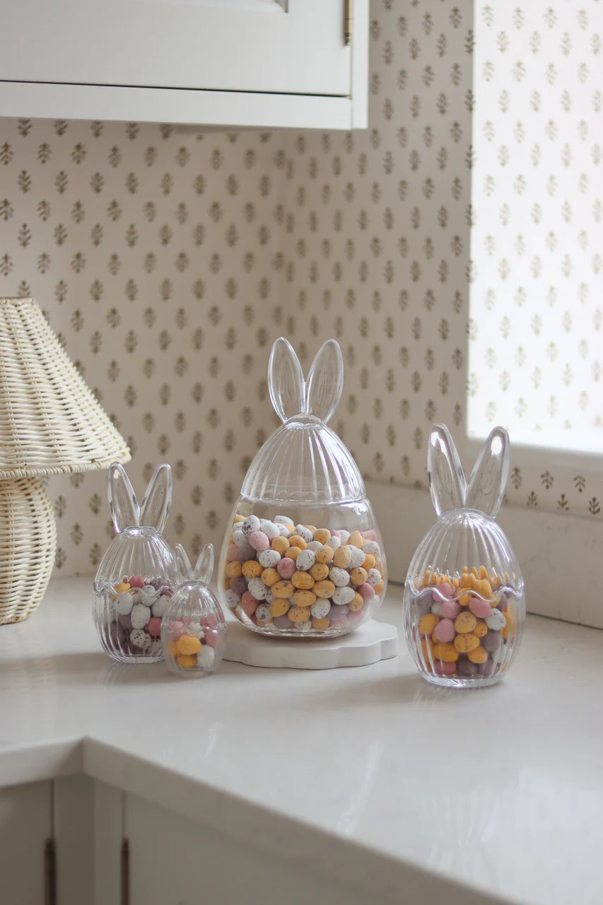 Glass Bunny Jar Bundle – Fluted - Image 3
