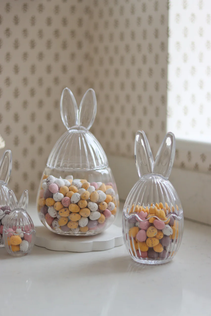 Glass Bunny Jar Bundle – Fluted - Image 4