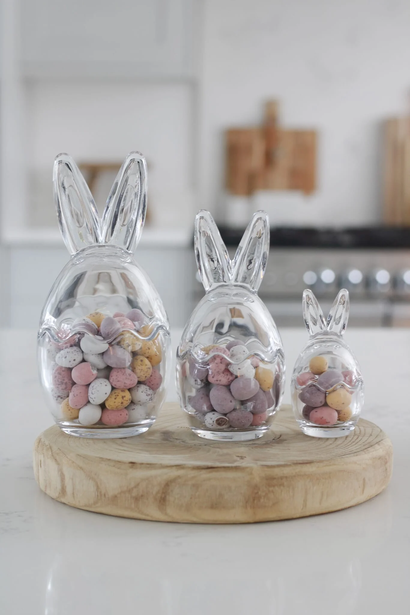 Glass Bunny Jar - Large - Image 3