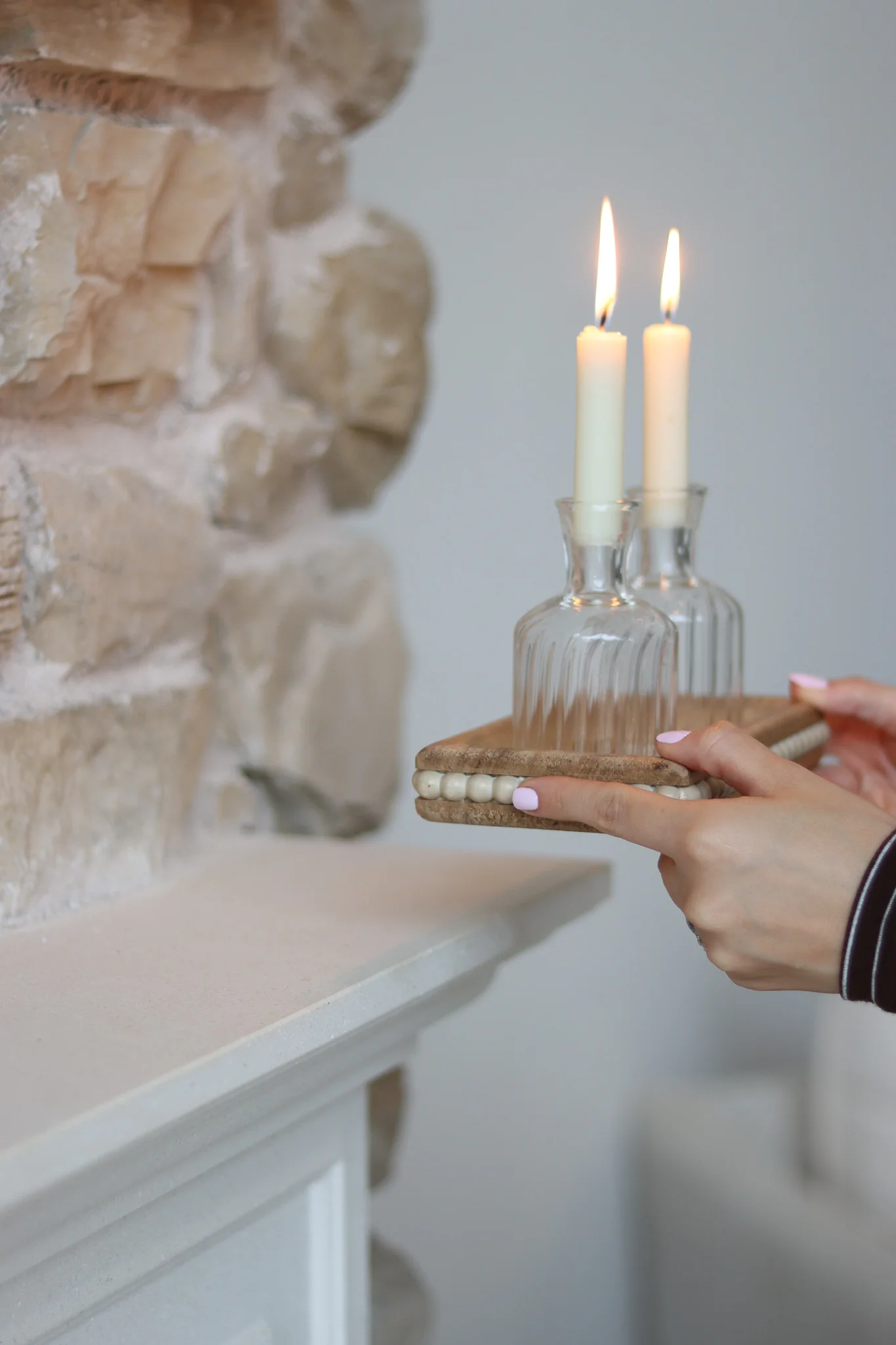 Glass Candle Tray Bundle - Image 3