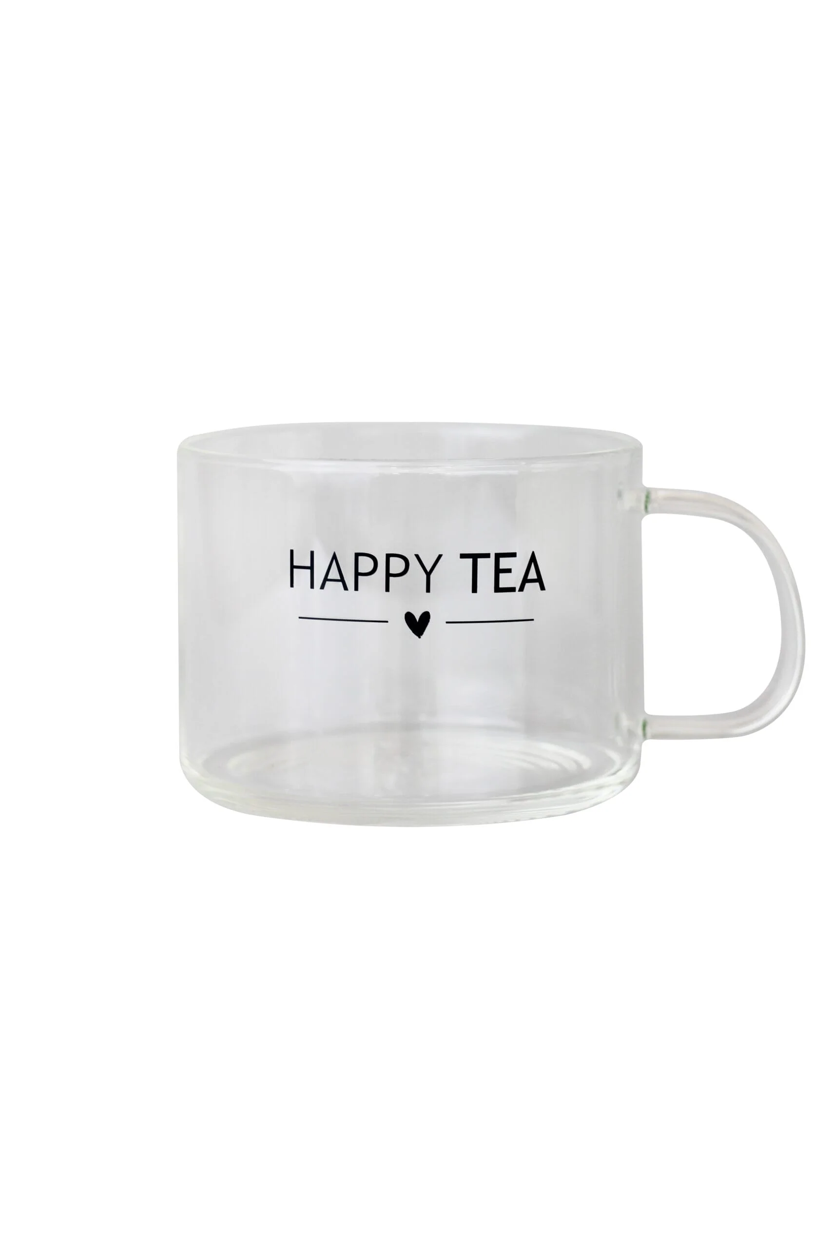 Happy Tea Glass Mug - Image 3