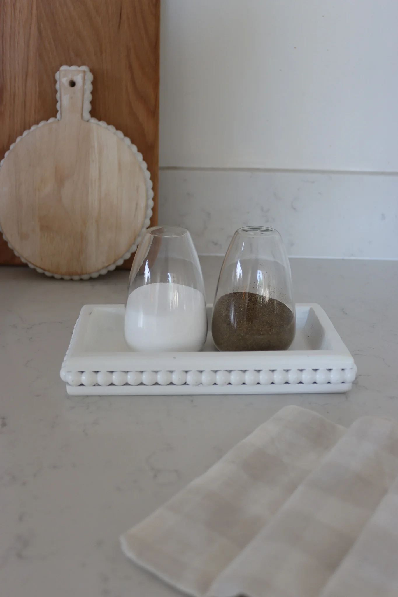 Glass Salt & Pepper Shakers - Image 3