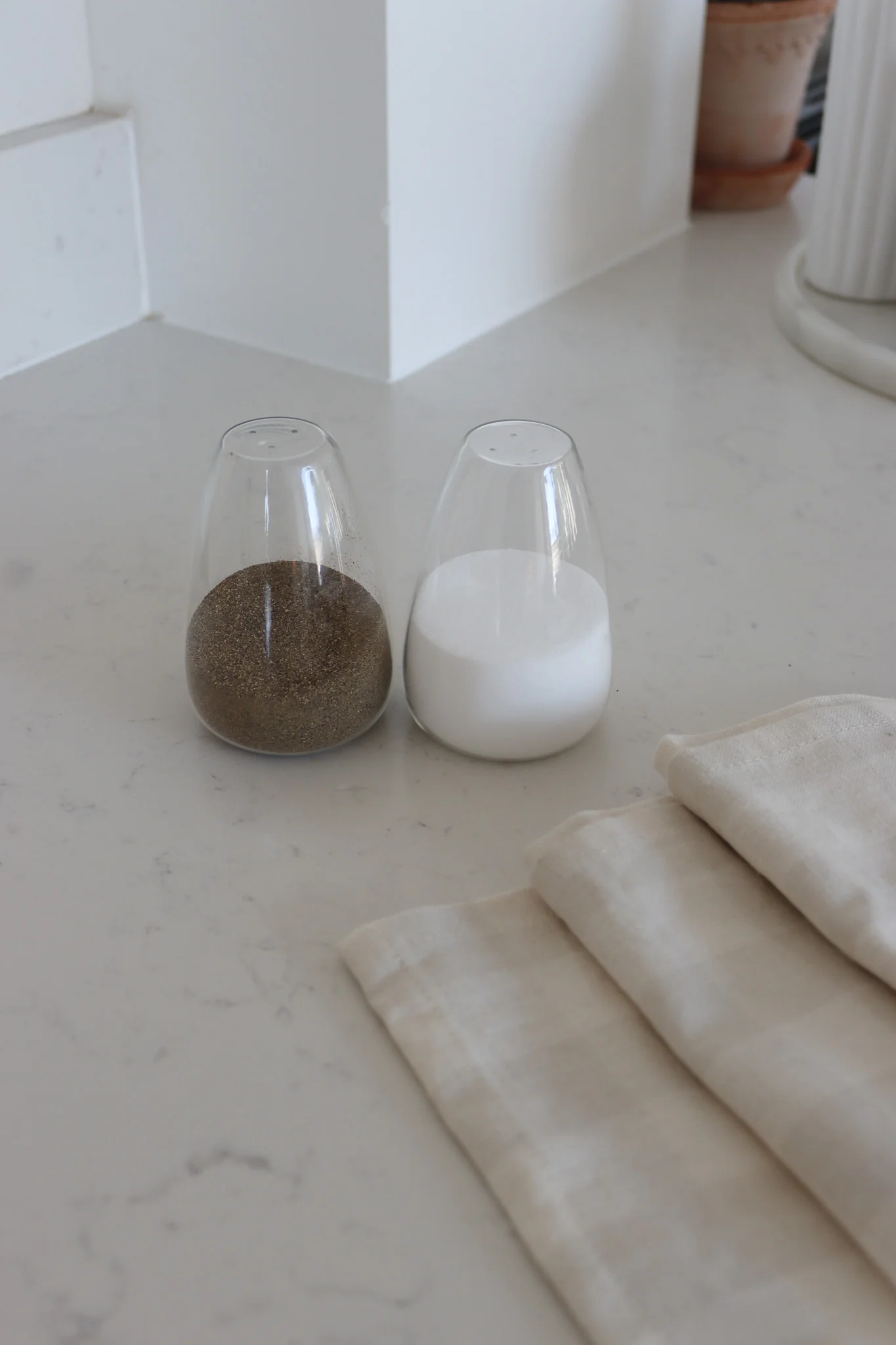 Glass Salt & Pepper Shakers - Image 4