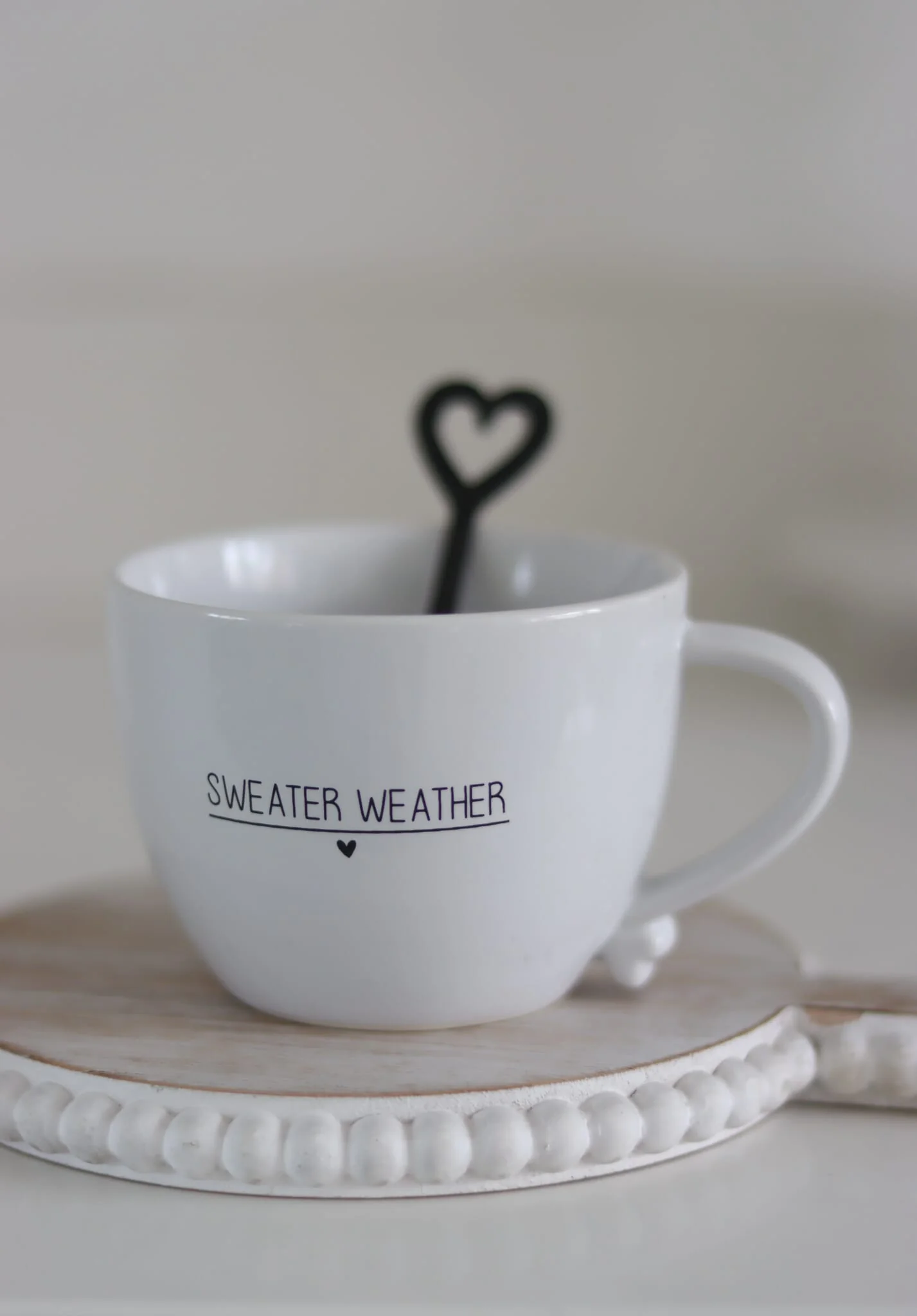 Heart Handled Mug - Sweater Weather - Image 4