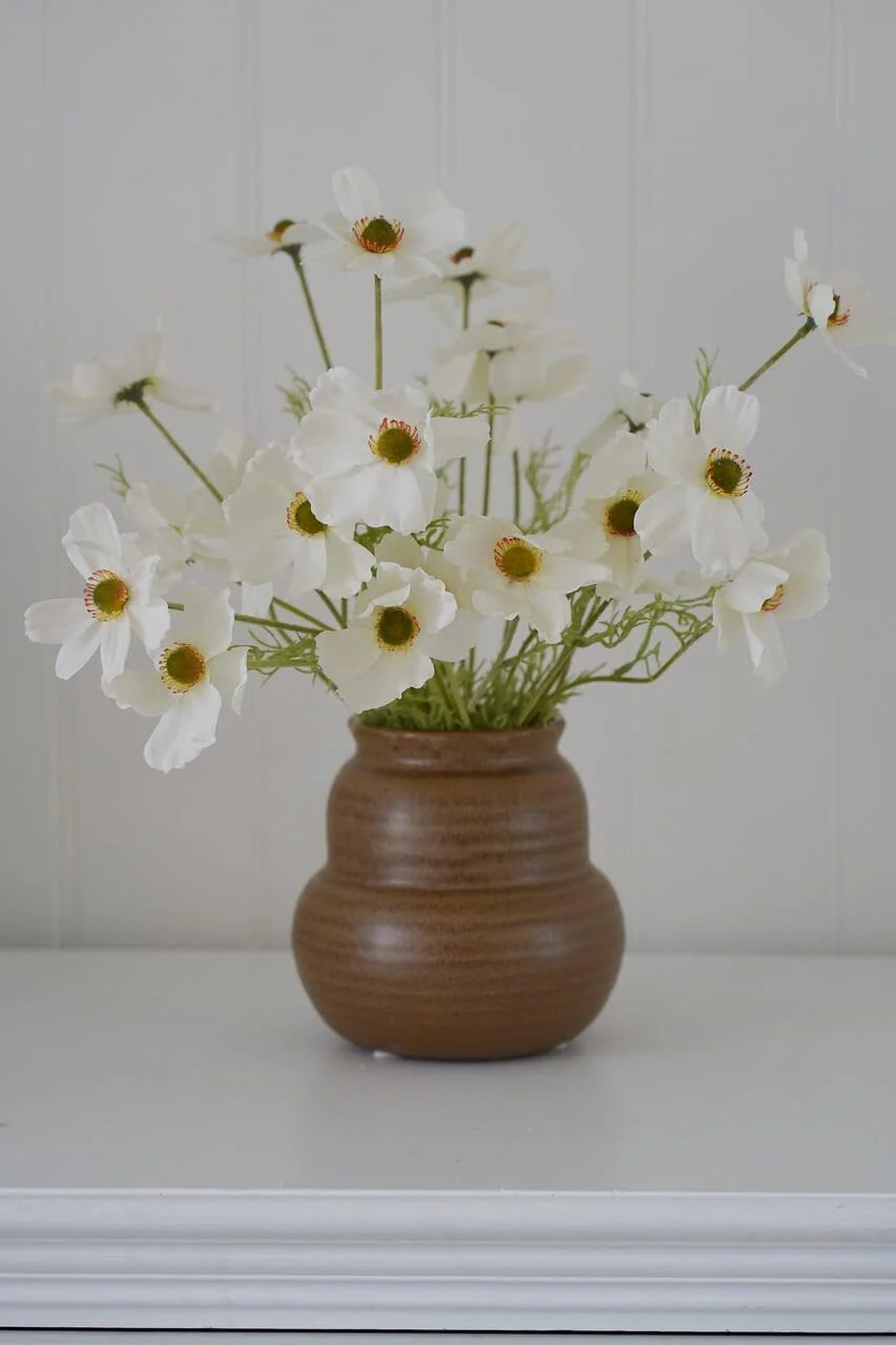 Irregular Camel Ceramic Vase - Image 4