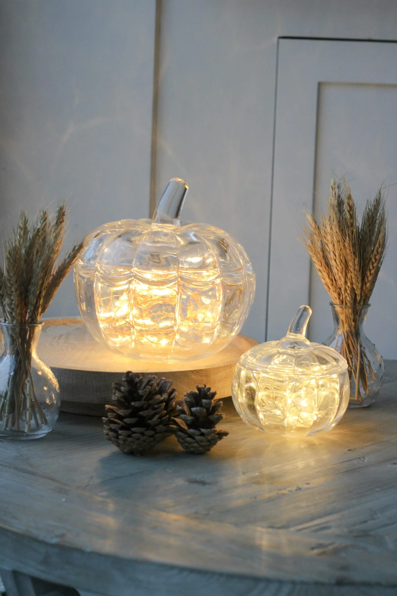 Large Glass Pumpkin