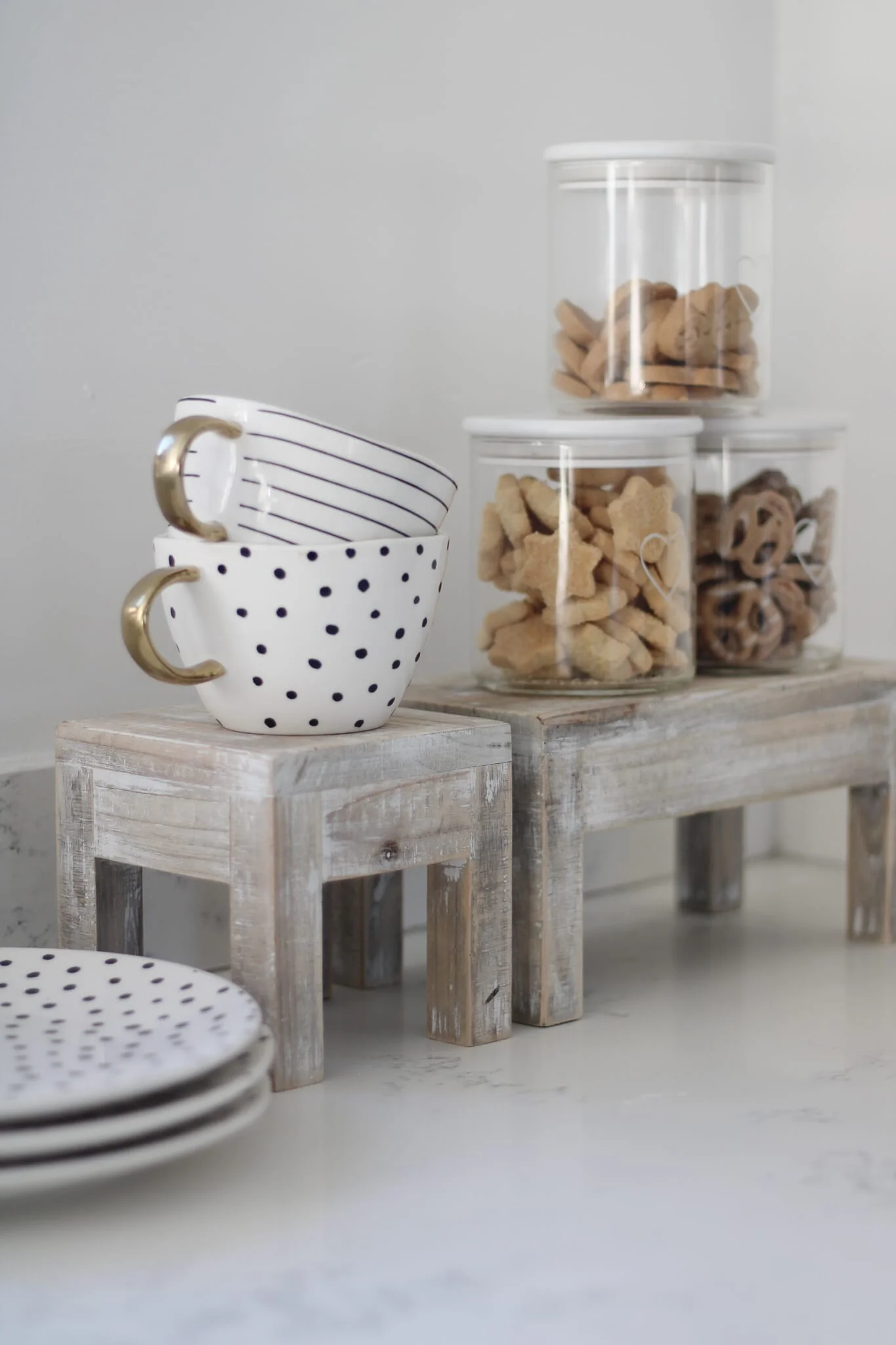 Irregular Ceramic Mug - Stripes - Image 3