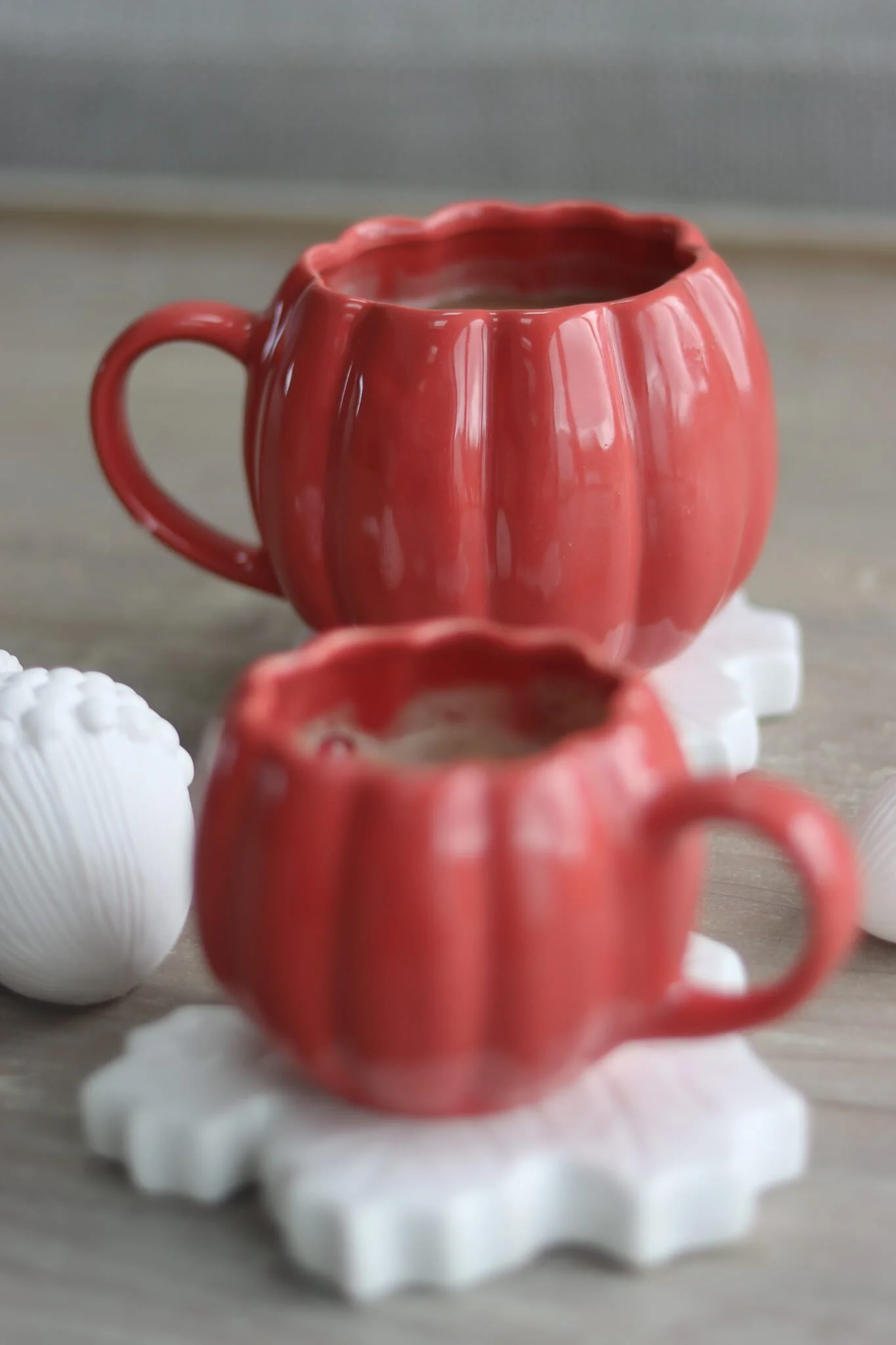 Large Pumpkin Mug - Apricot - Image 3