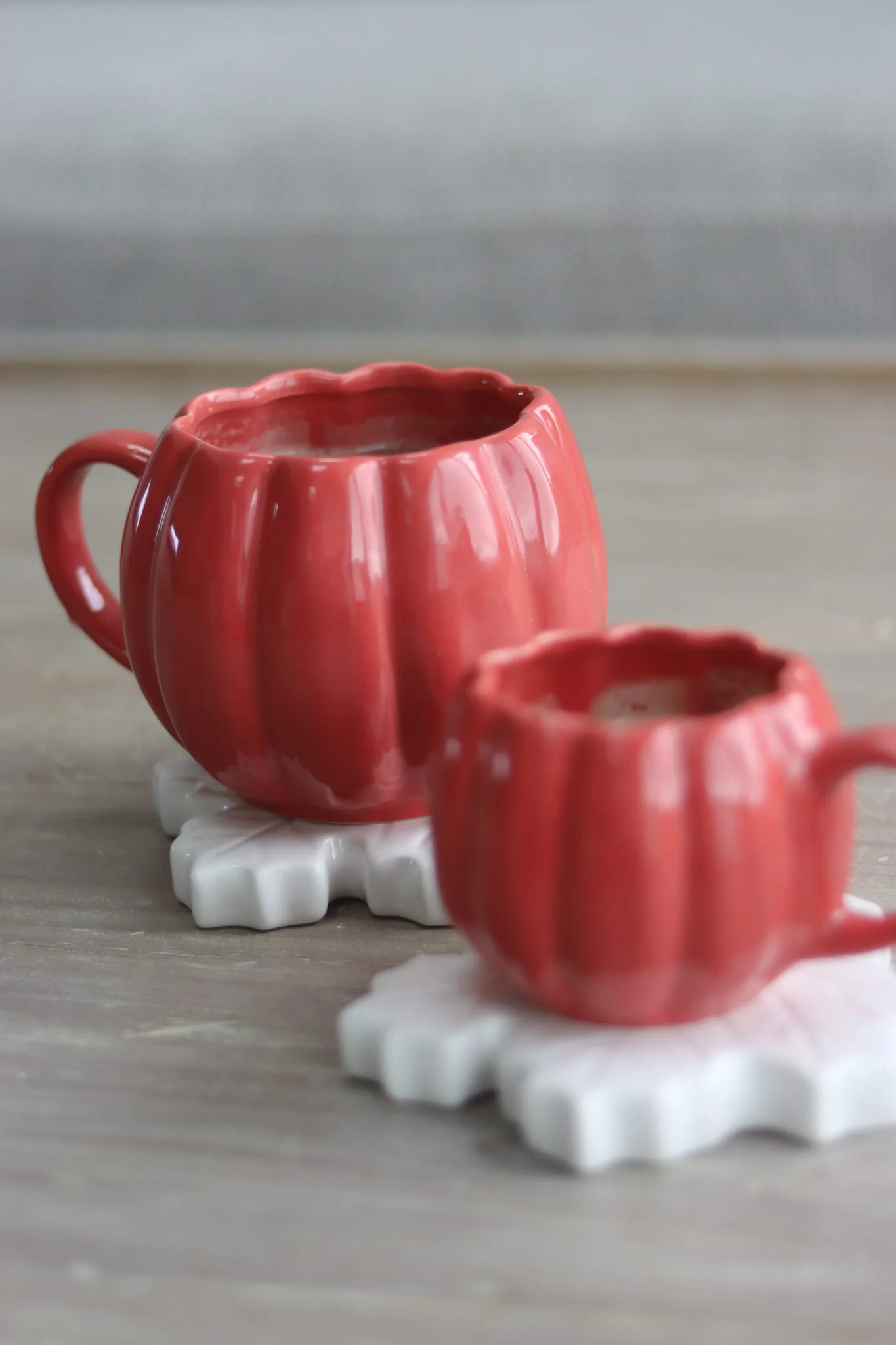 Large Pumpkin Mug - Apricot - Image 4