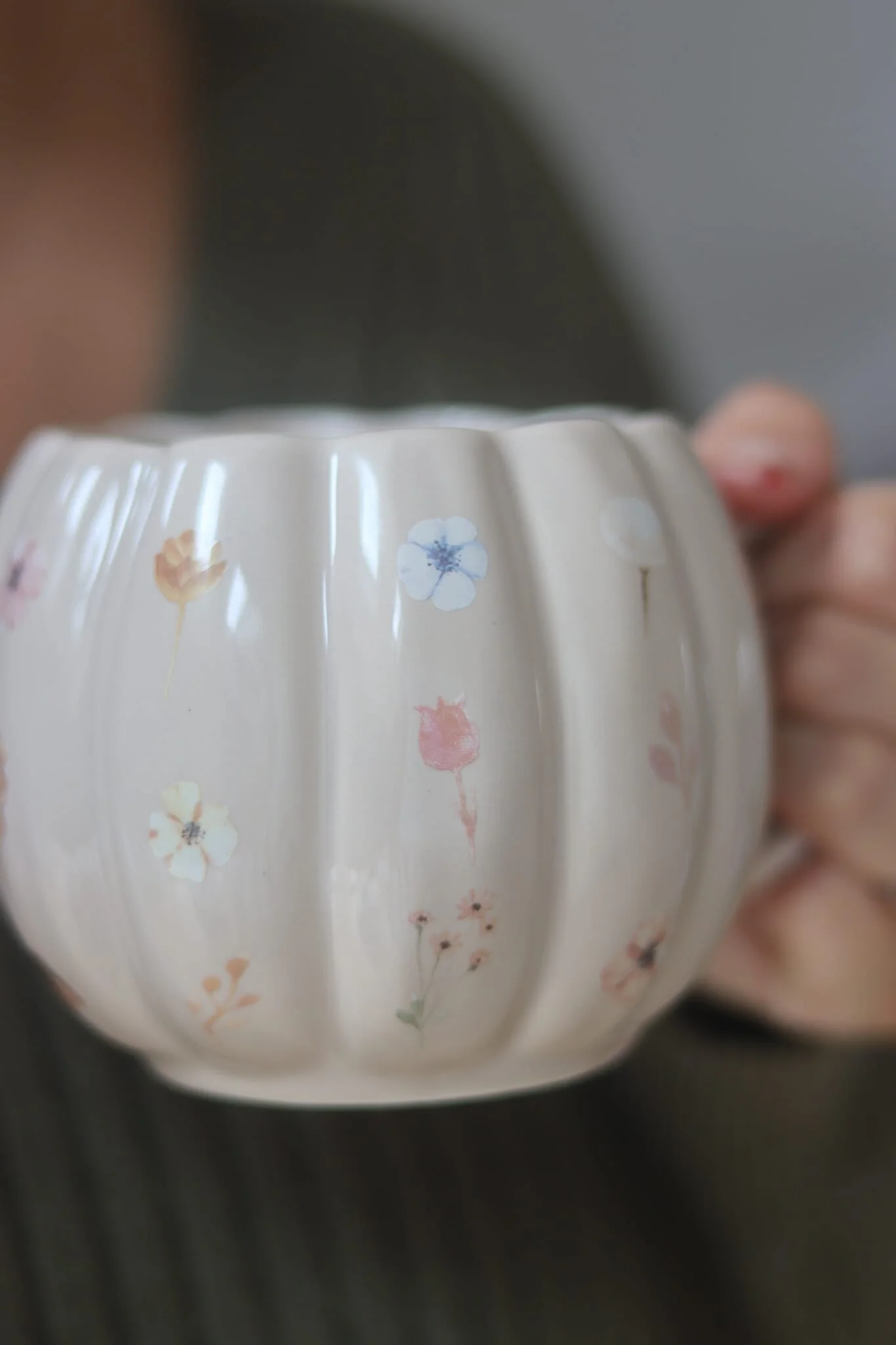 Large Pumpkin Mug - Autumn Autumn Art2 - Image 2