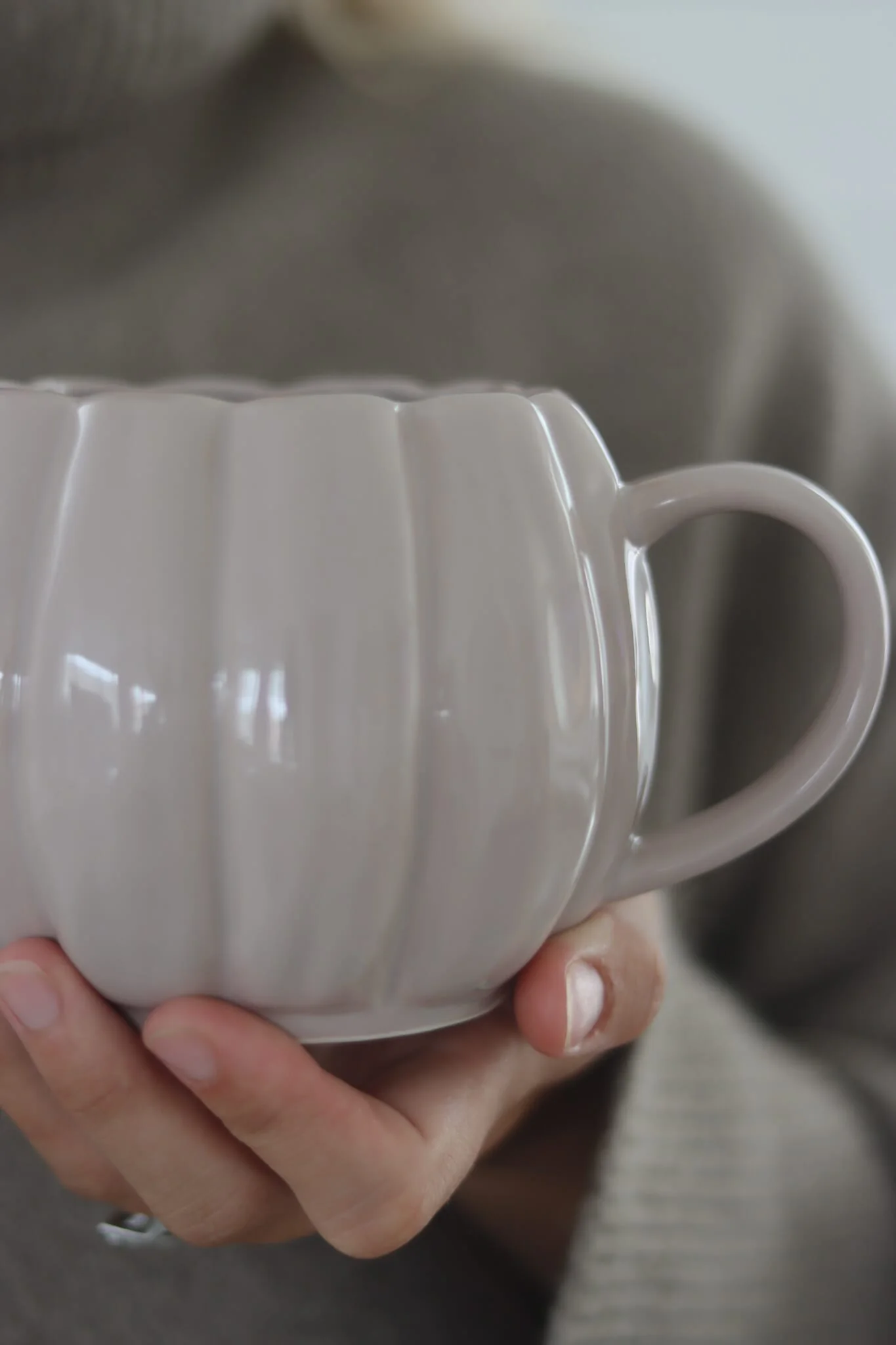 Large Pumpkin Mug - Autumn - Image 3