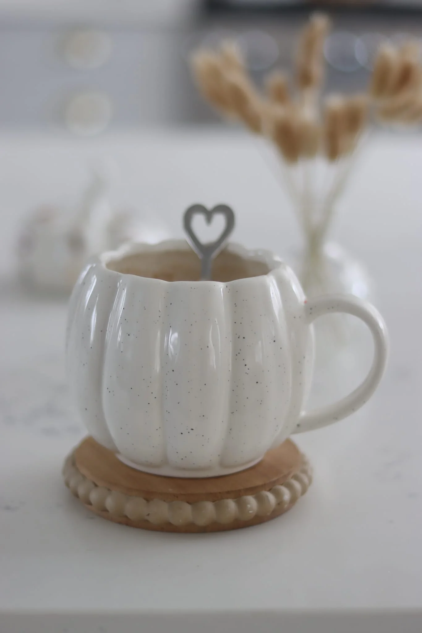 Large Pumpkin Mug - Speckled - Image 2