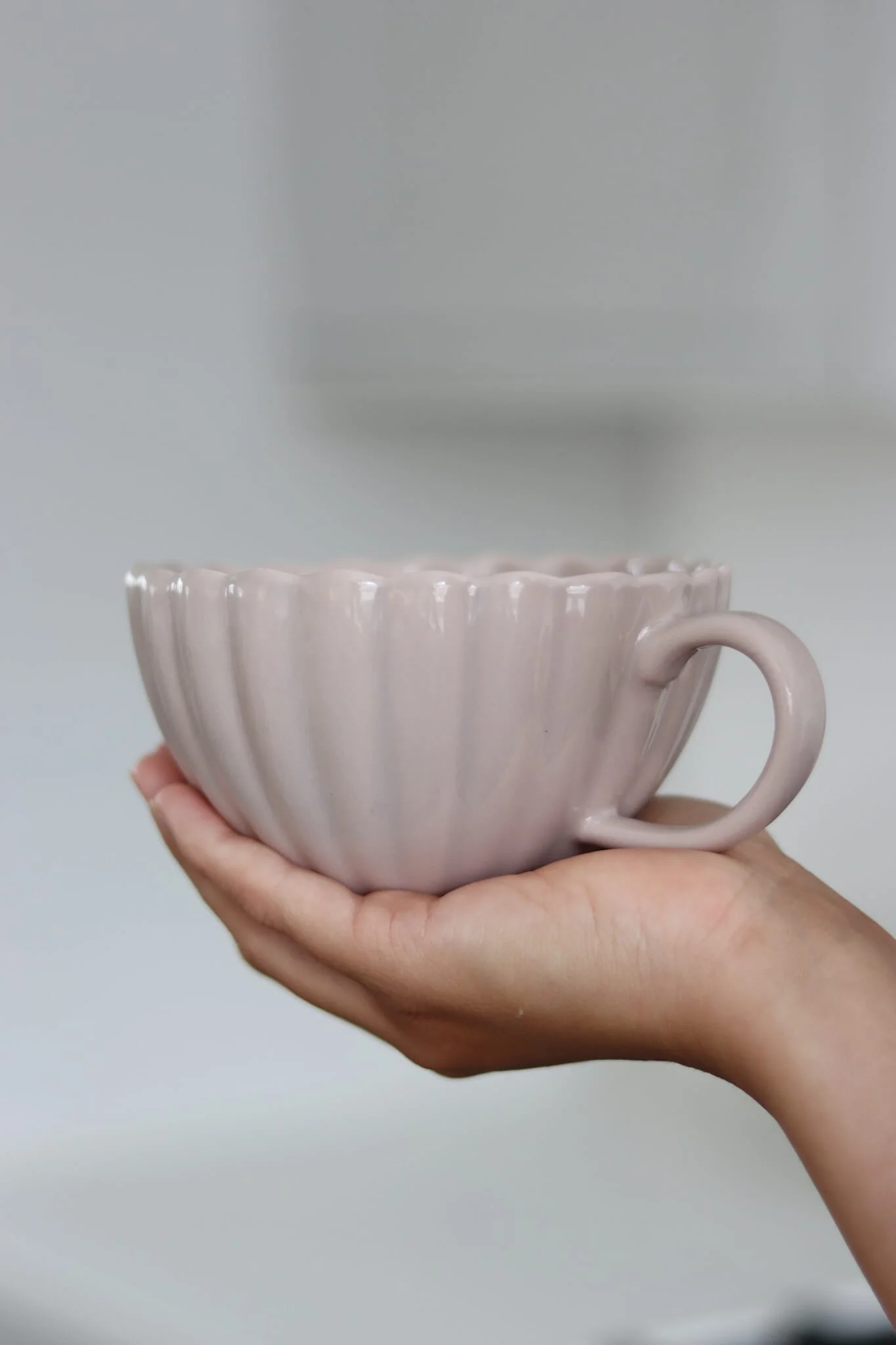 Large Scalloped Mug - Autumn - Image 2