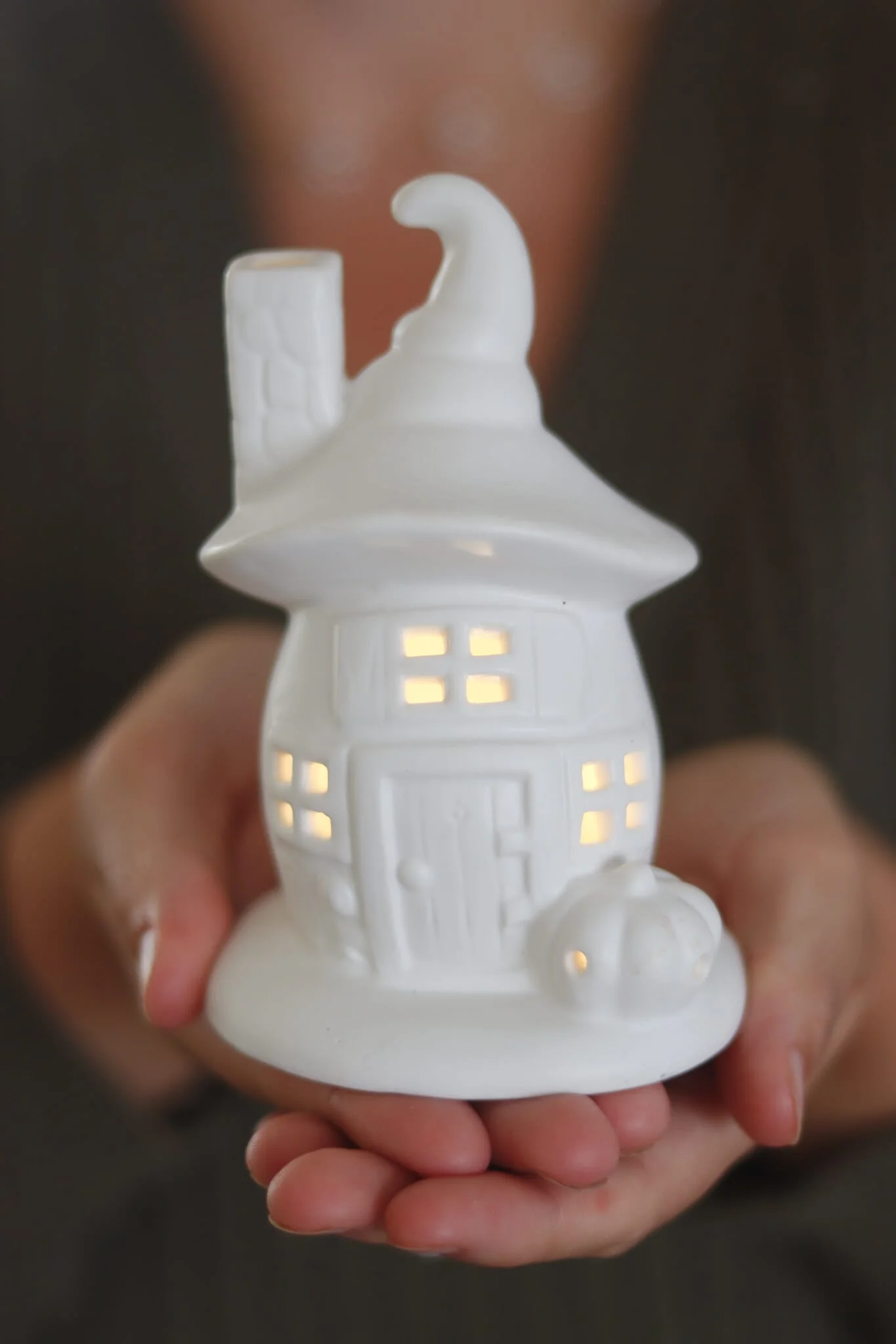 LED Witches Cottage - 2Pc Set - Image 2