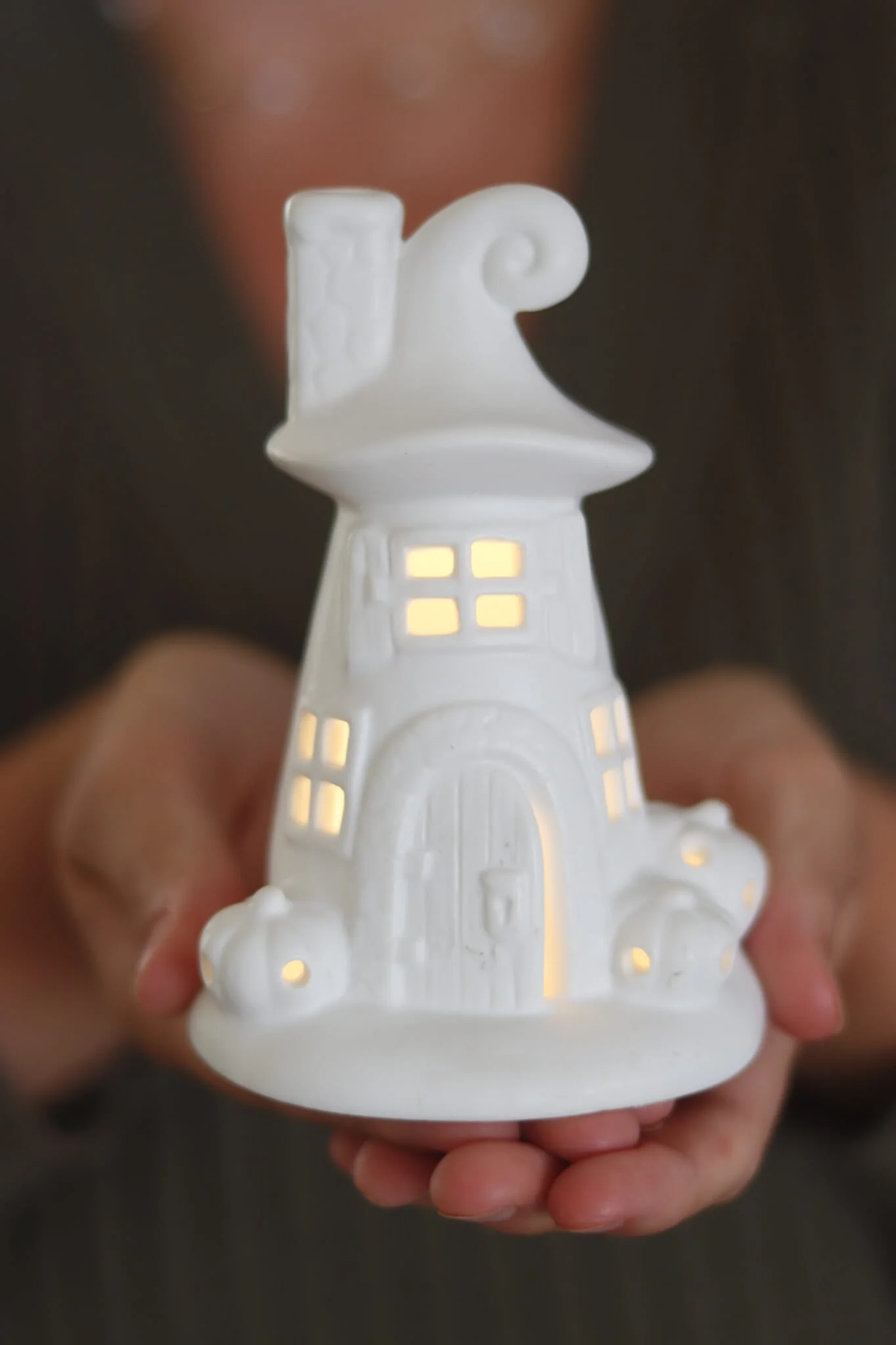 LED Witches Cottage - 2Pc Set - Image 3