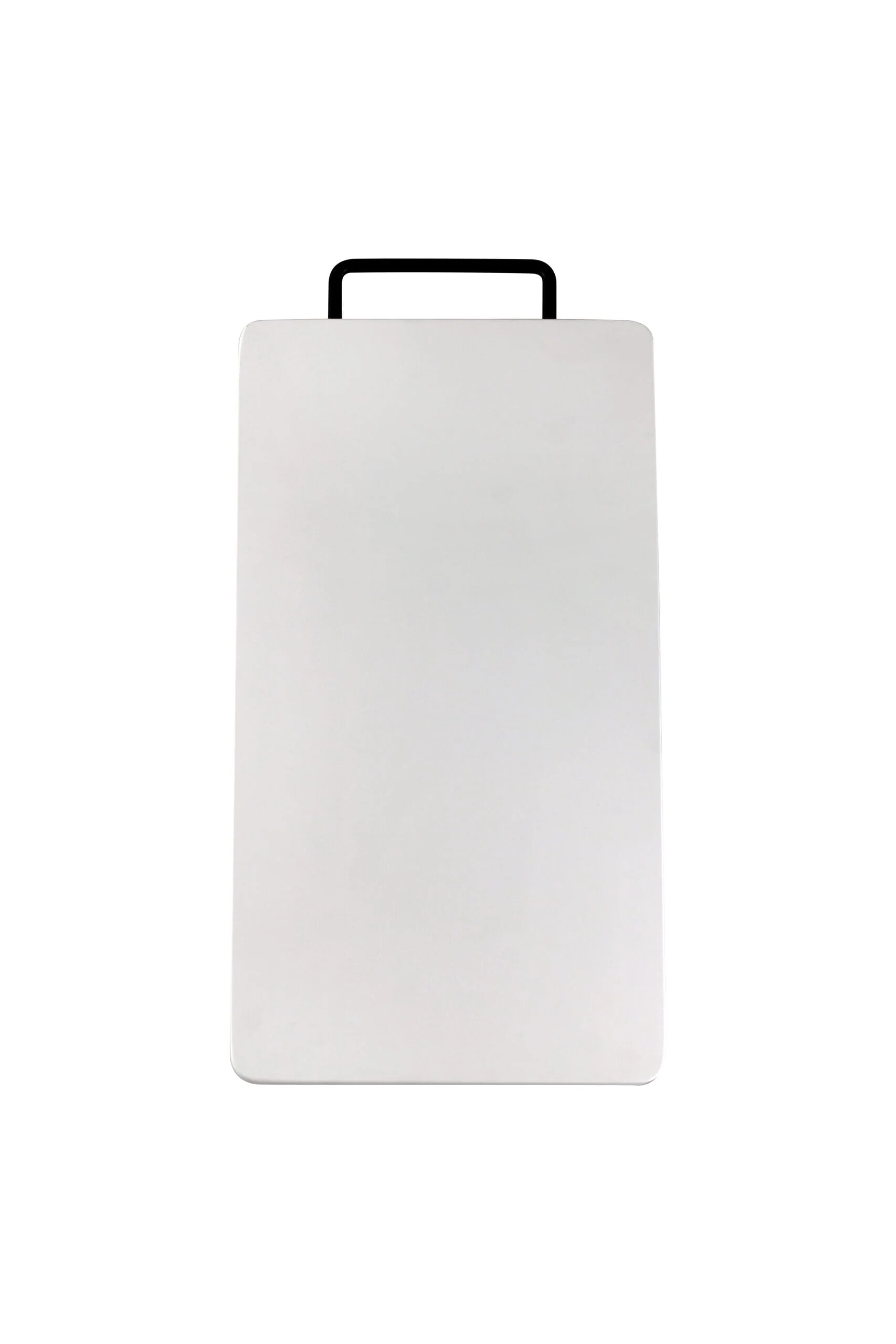 Metal Handled Wooden Chopping Board-White - Image 2