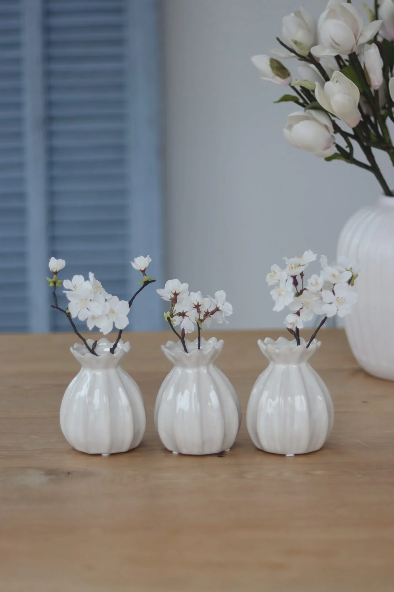 Mini Petal Bud Vases - Set of 3