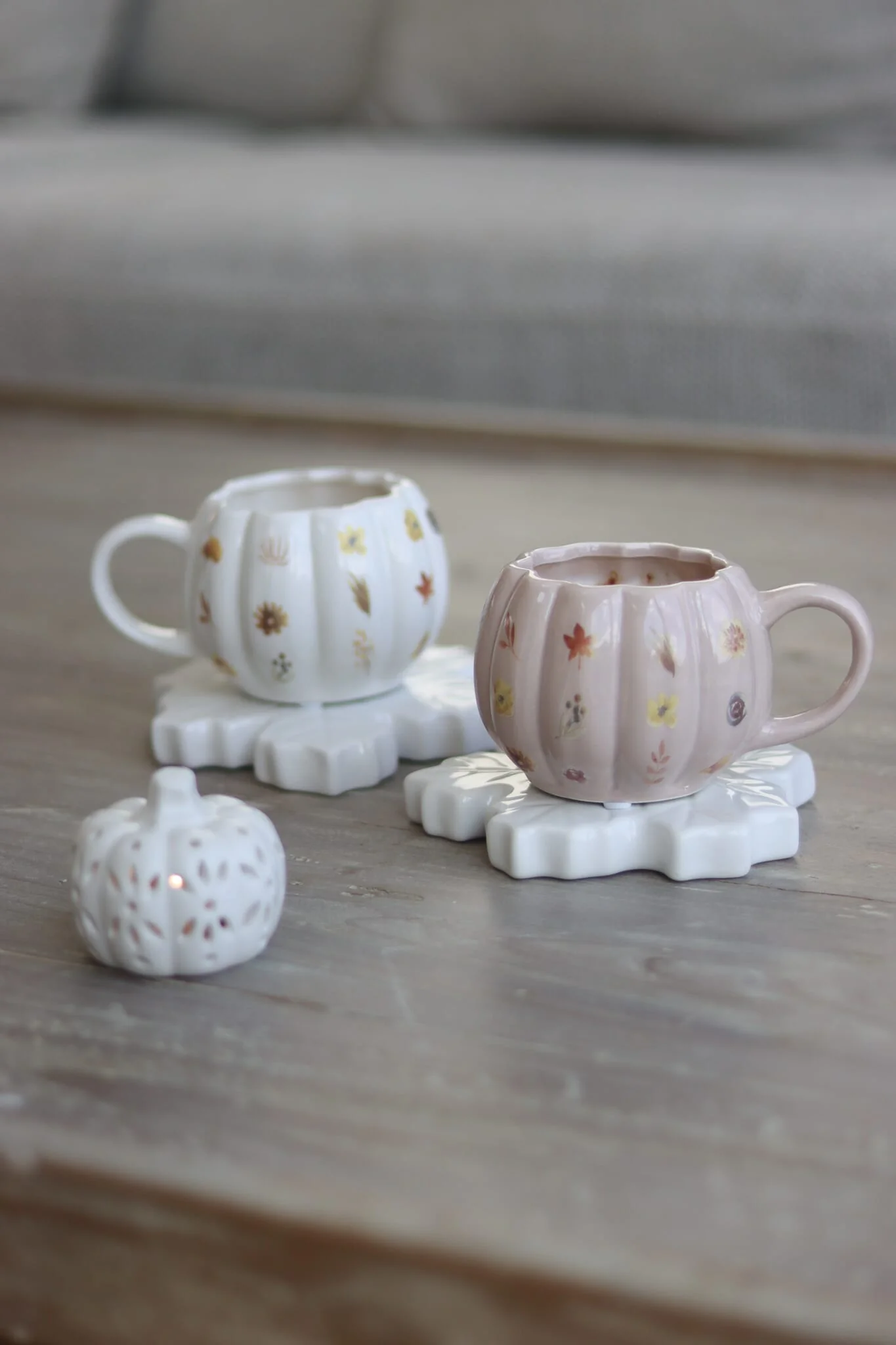 Mini Pumpkin Mug - Autumn Autumnal Art - Image 2