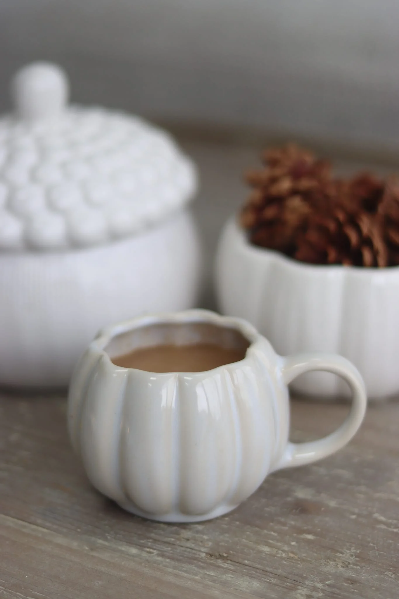 Mini Pumpkin Mug - Glazed