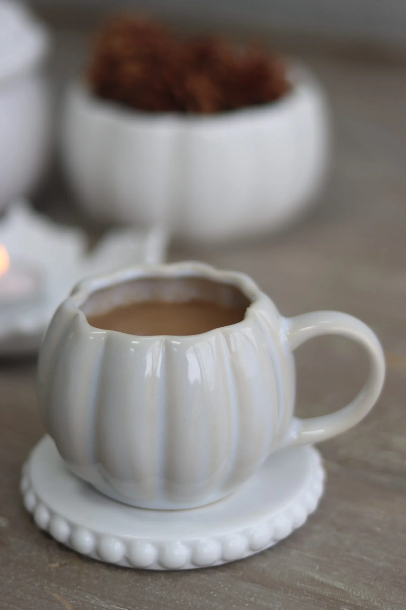 Mini Pumpkin Mug - Glazed - Image 4