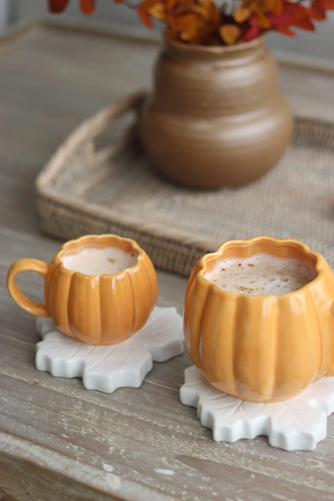 Mini Pumpkin Mug - Ochre