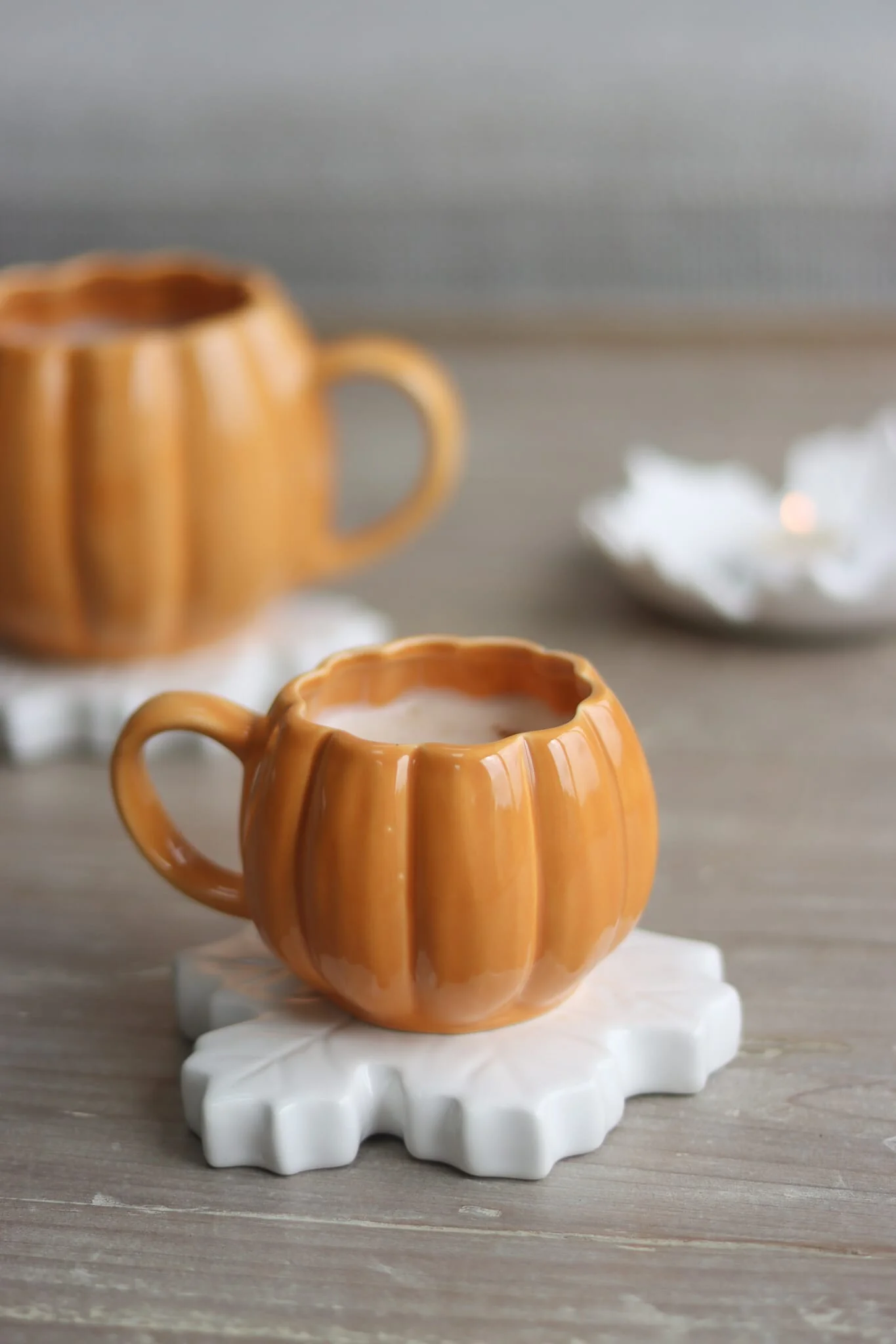 Mini Pumpkin Mug - Ochre - Image 3