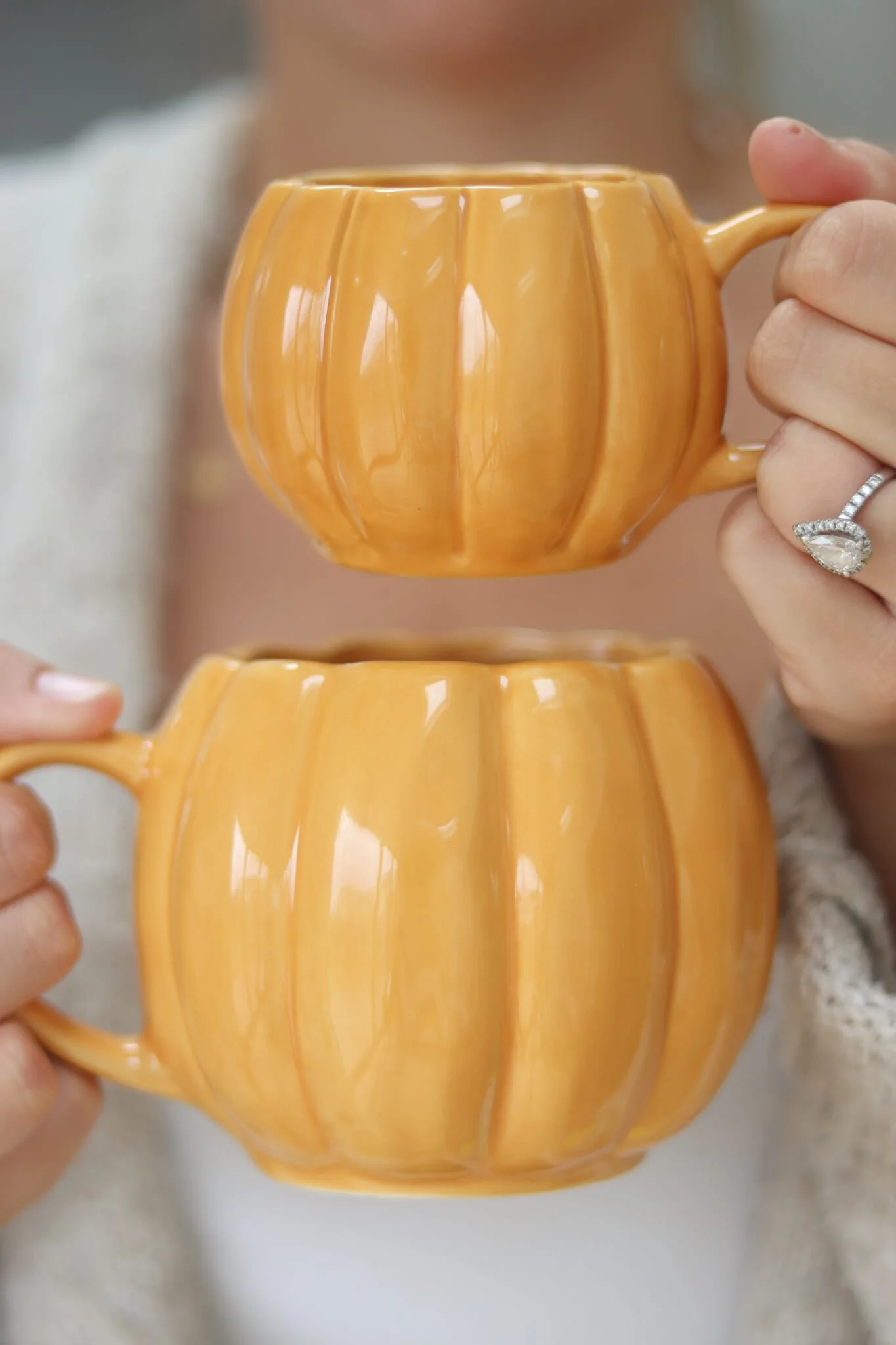 Mini Pumpkin Mug - Ochre - Image 4