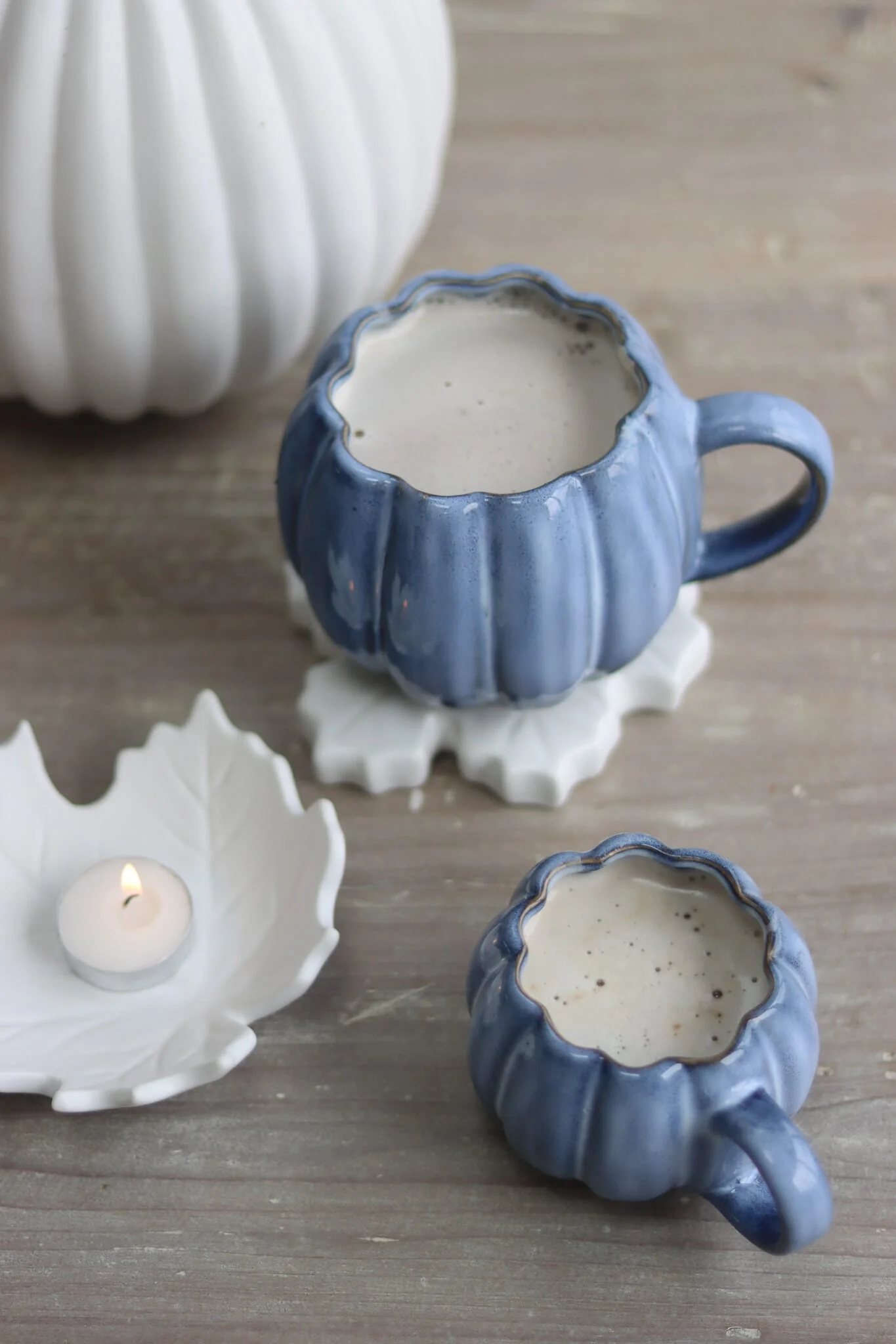 Mini Pumpkin Mug - Ombre Blue