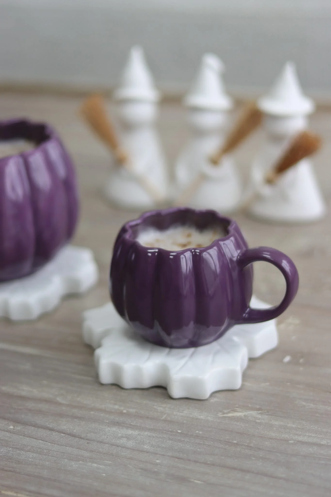 Mini Pumpkin Mug - Purple