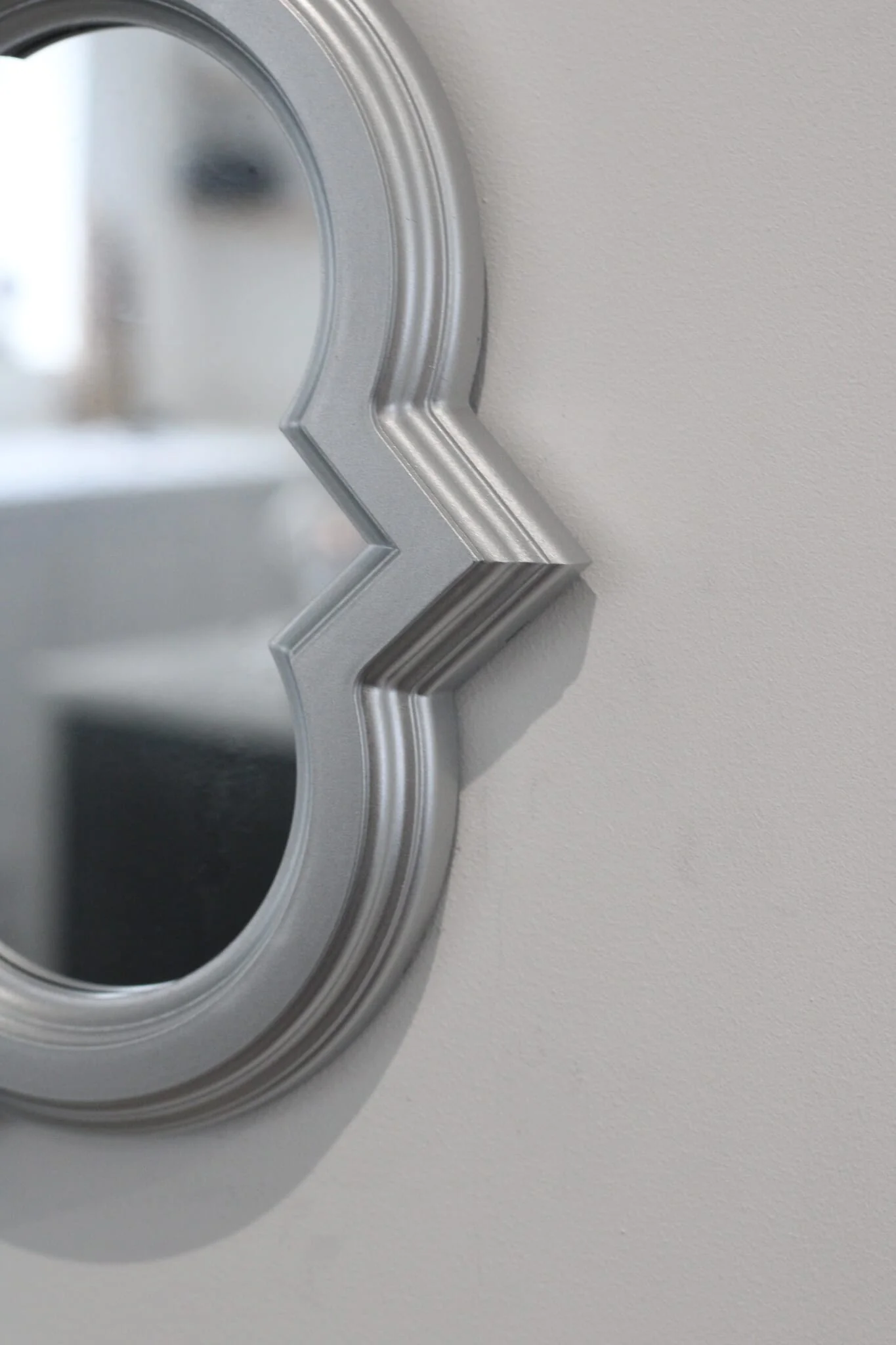 3 Mirror Set – Silver Quatrefoil - Image 3