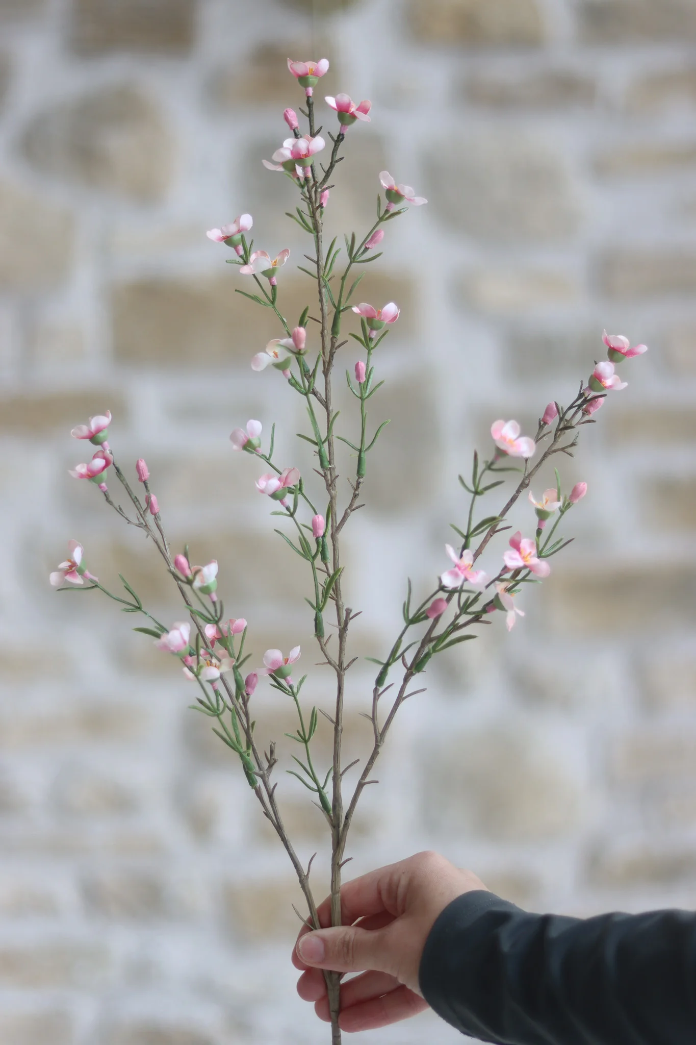 Faux Flowers - Pink Waxflower - Image 2