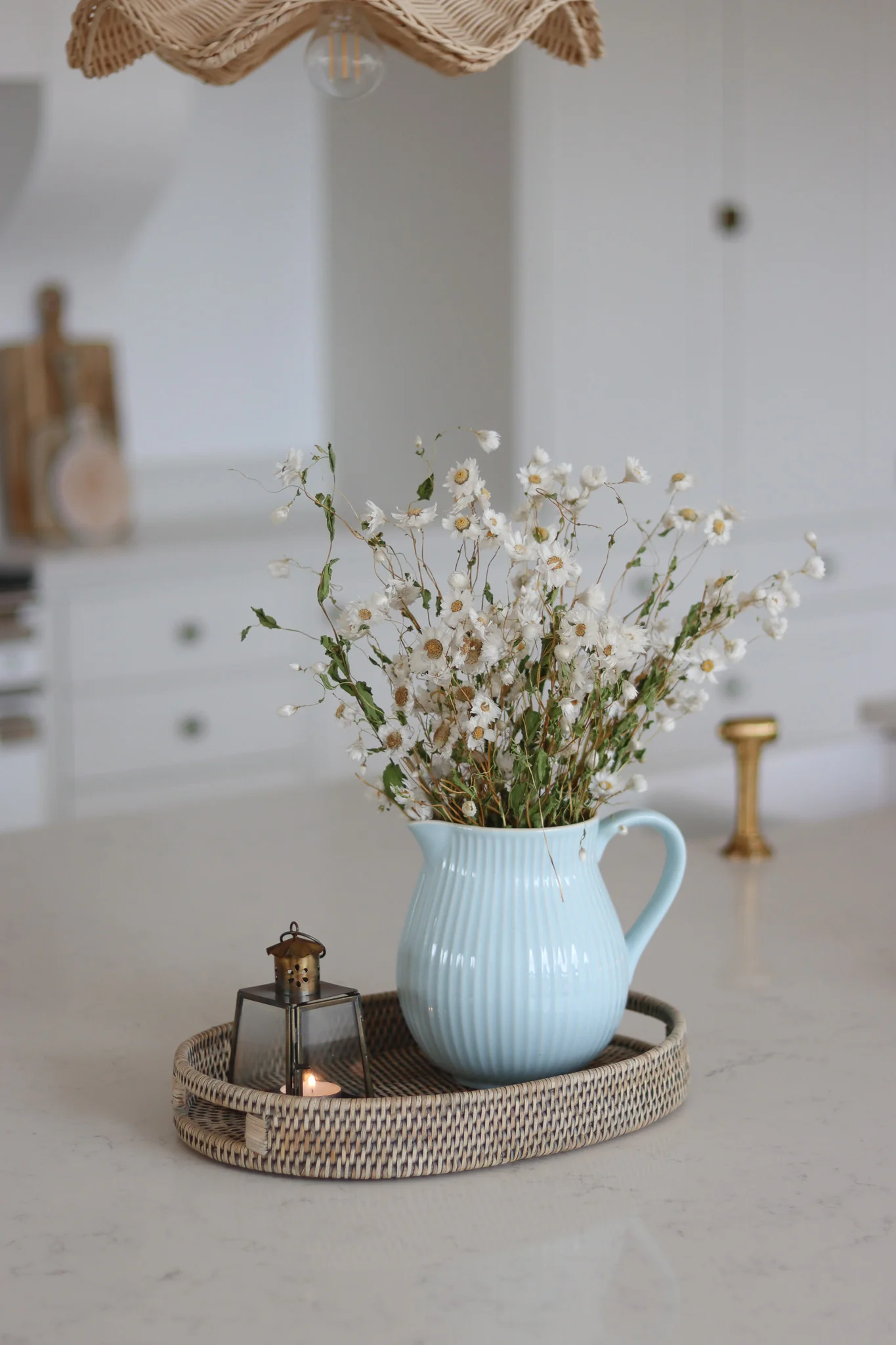 Rattan Tray Oval - Natural